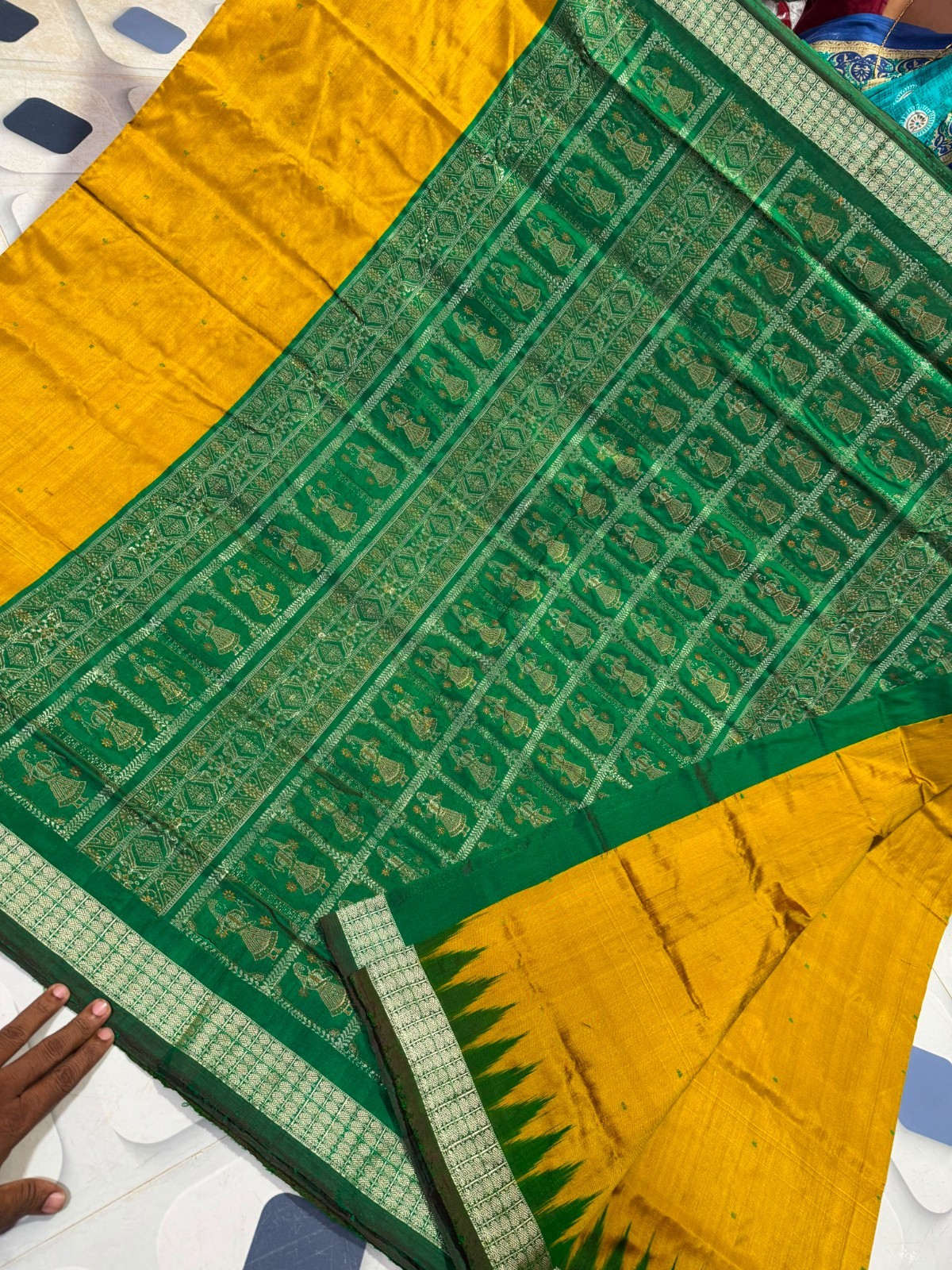 Exquisite Pasapali silk sarees from Odisha with intricate we – Handmade in India