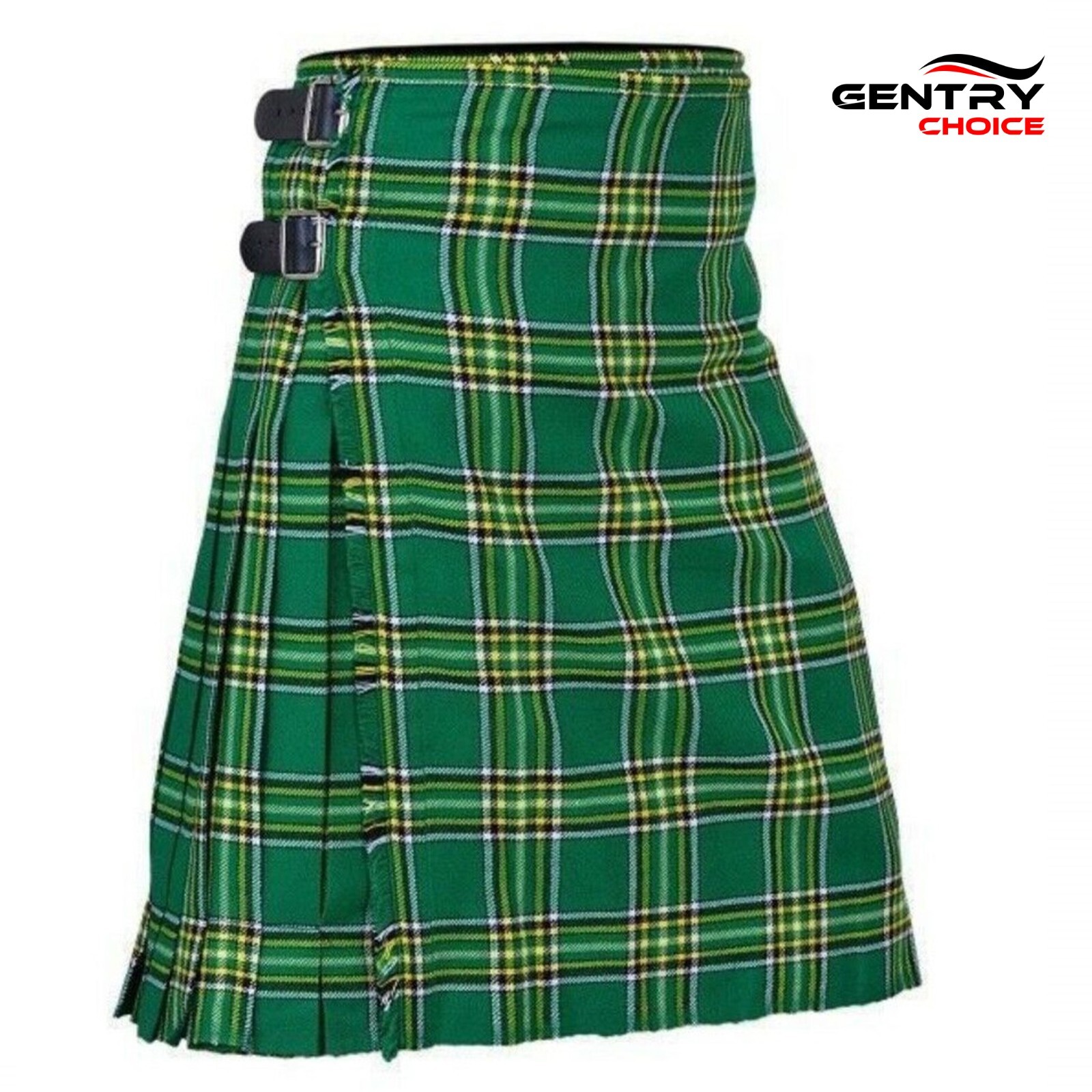 Traditional Scottish Mens Tartan Kilt Irish Heritage 8 Yards Highland Dress