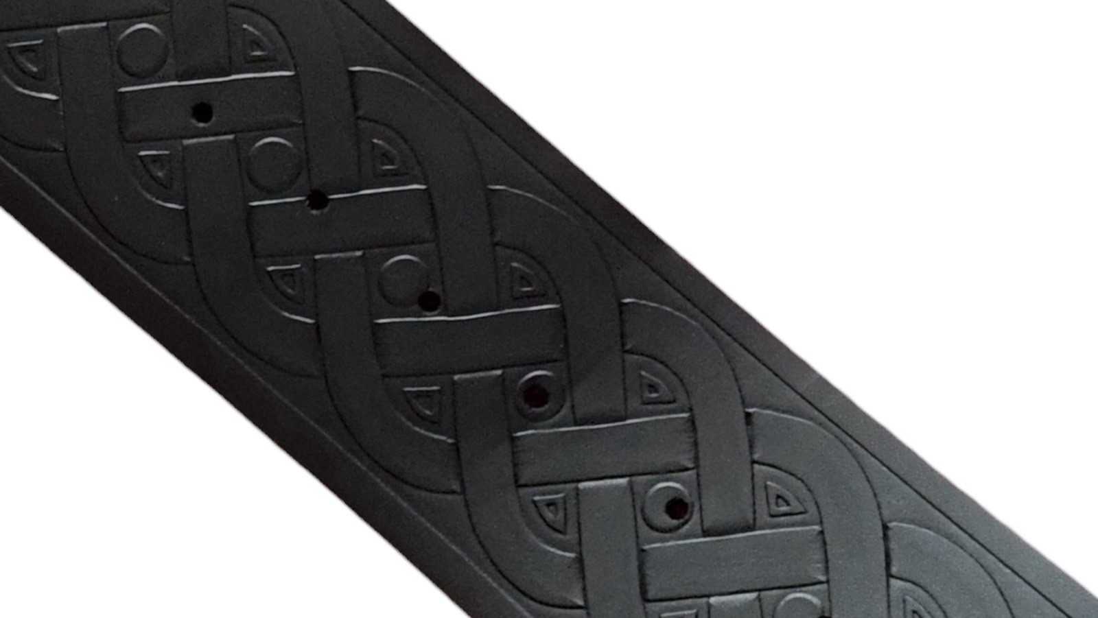 USA Kommando Kilt Celtic Embossed 3” Leather Belt Size 40
