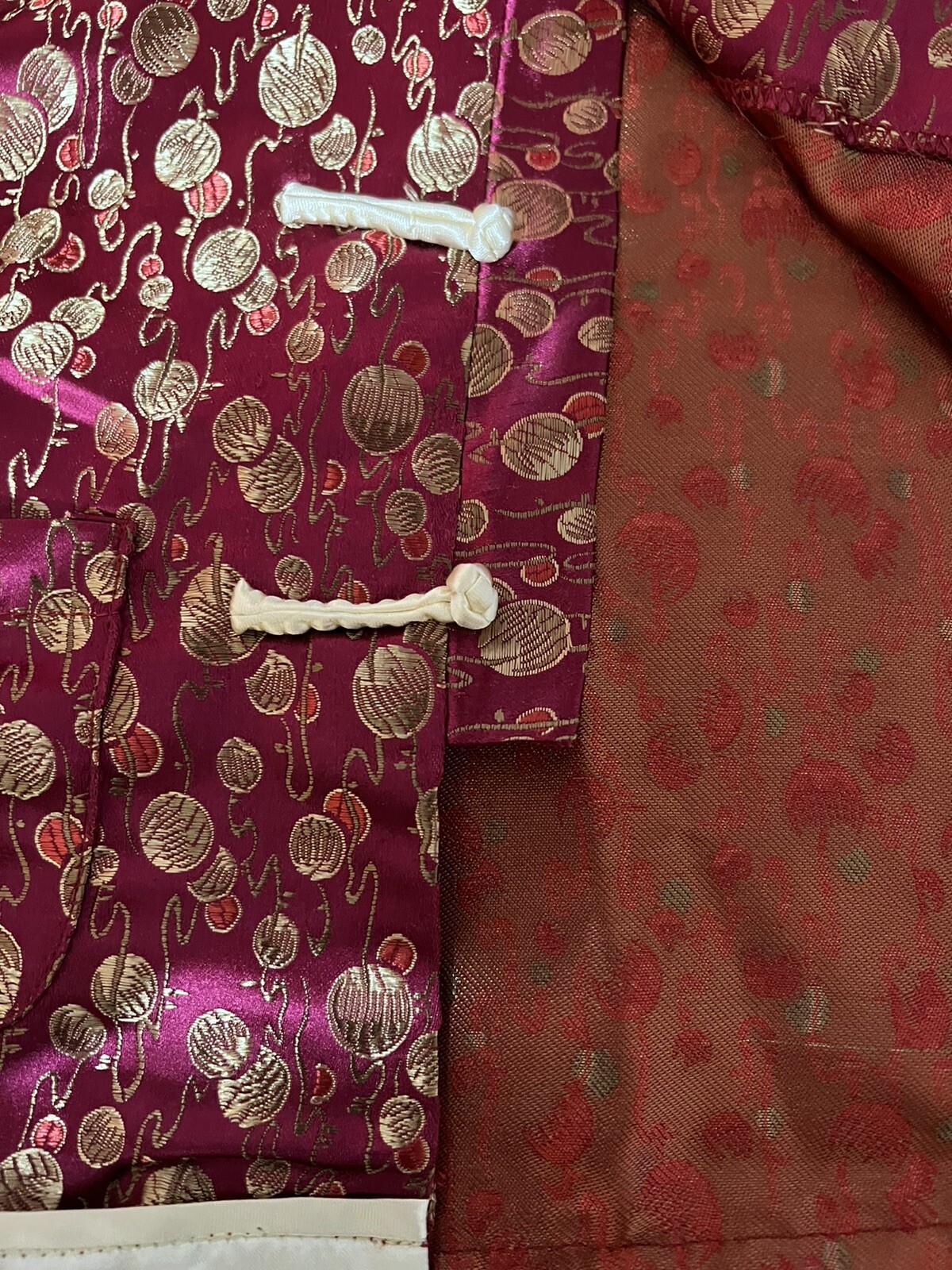 Chinese childs traditional tang top. Hong Kong Memories. Lovely Piece