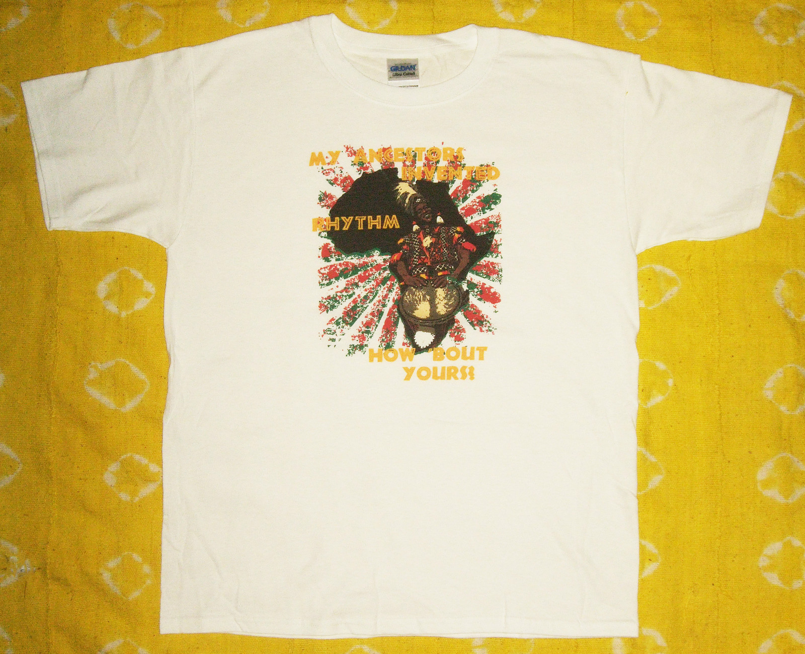 Black History Drum & Drummer Tee Youth M African American Ancestors T new atar2