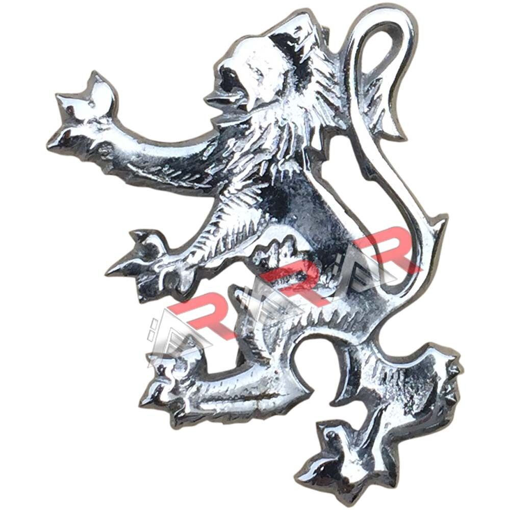 AAR Scottish Lion Rampant Kilt Pin Silver Plated Lion Rampant Kilt Pin Brooch