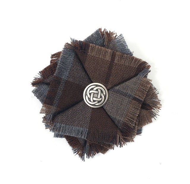 Outlander Tartan Corsage