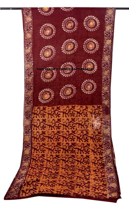 10 PC Wholesale Lot India Vintage Cotton Saree Women Wrap Cotton Saree Fabric