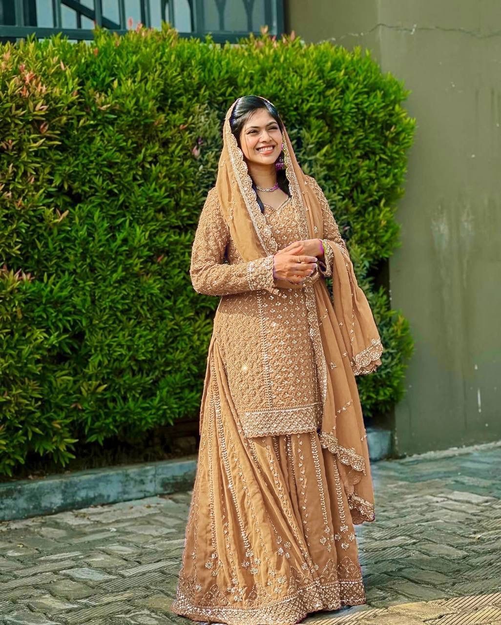 Collection Latest Heavy Star Georgette Kurta Palazzo With Dupatta For Women