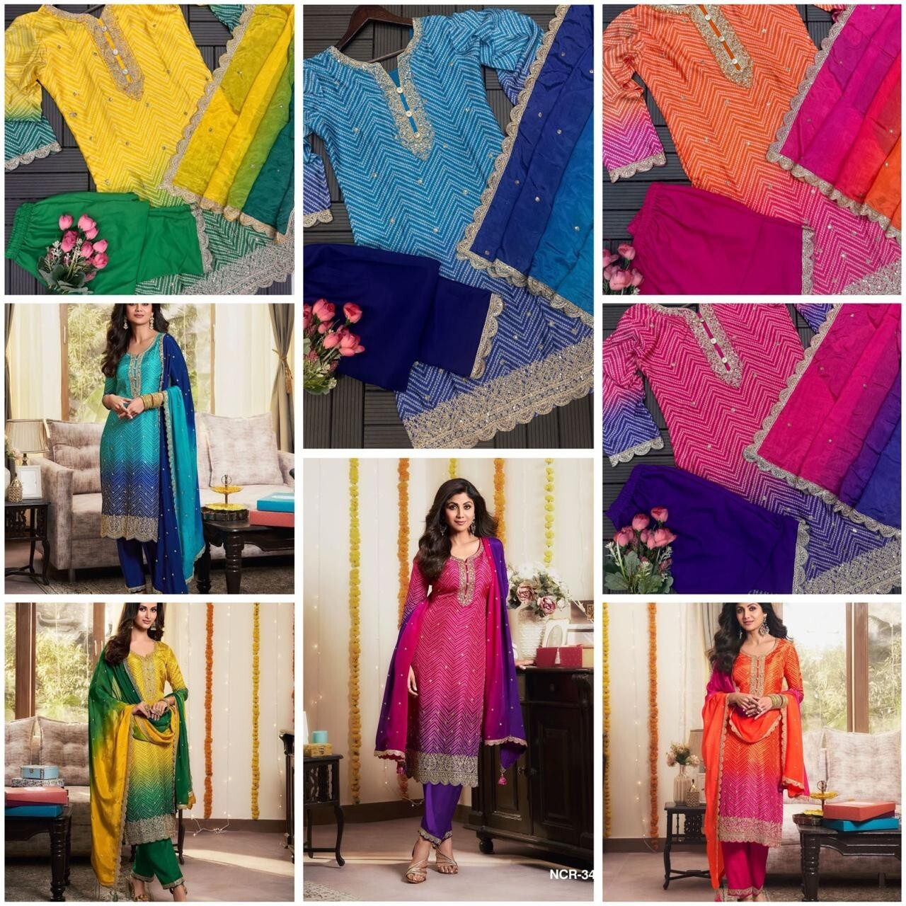 Designer Indian Pakistani Salwar Kameez Bollywood Dress Party Wear Suit wedding