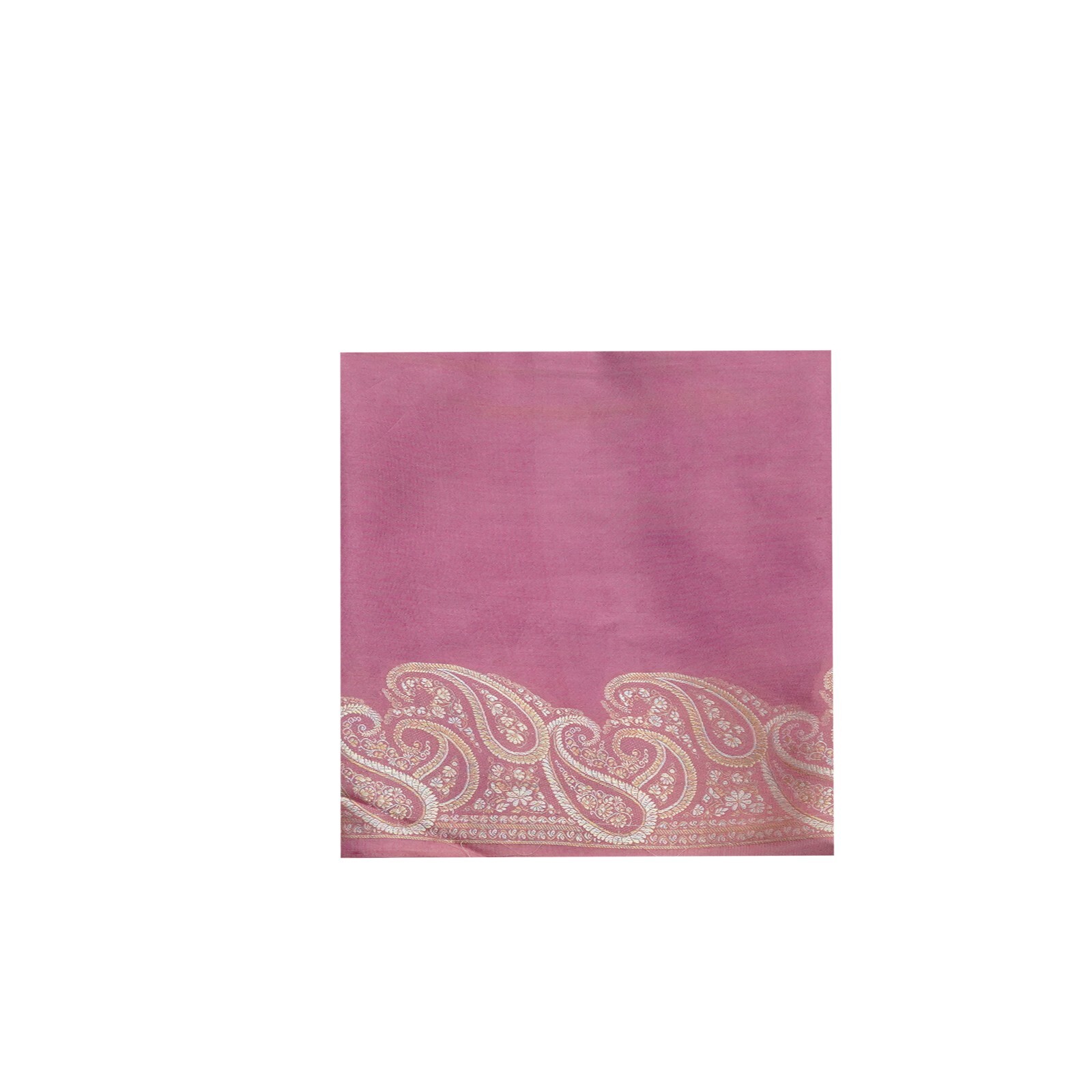 Vintage Pink Sarees 100% Pure Silk Woven Indian Sari 6YD Decor Craft Fabric