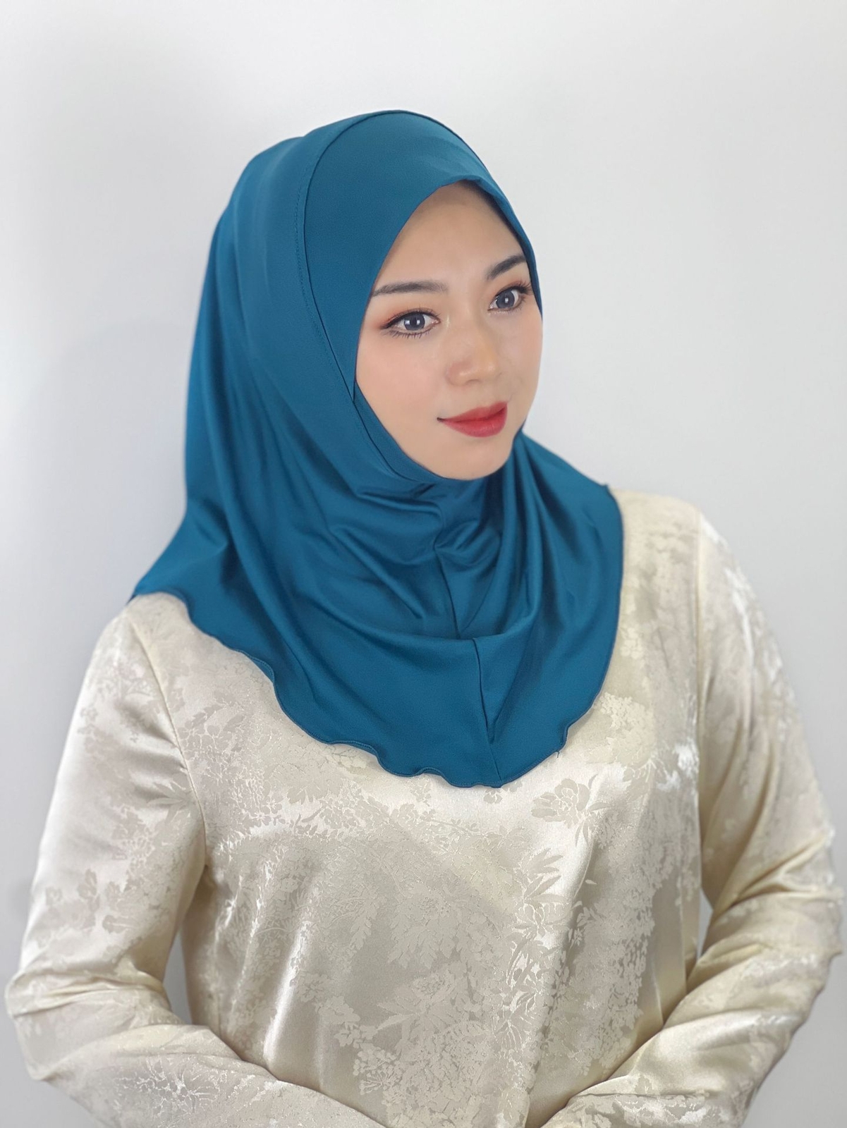Muslim Arab Women Party Hijab Instant Amira Headscarf Wrap Shawls Turban 1PCS