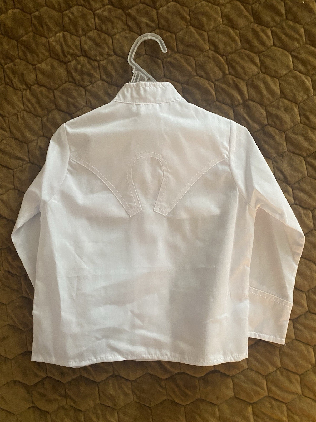 Mexican Charro Mariachi Suit Child White Size 2. Six Pieces as pictured.