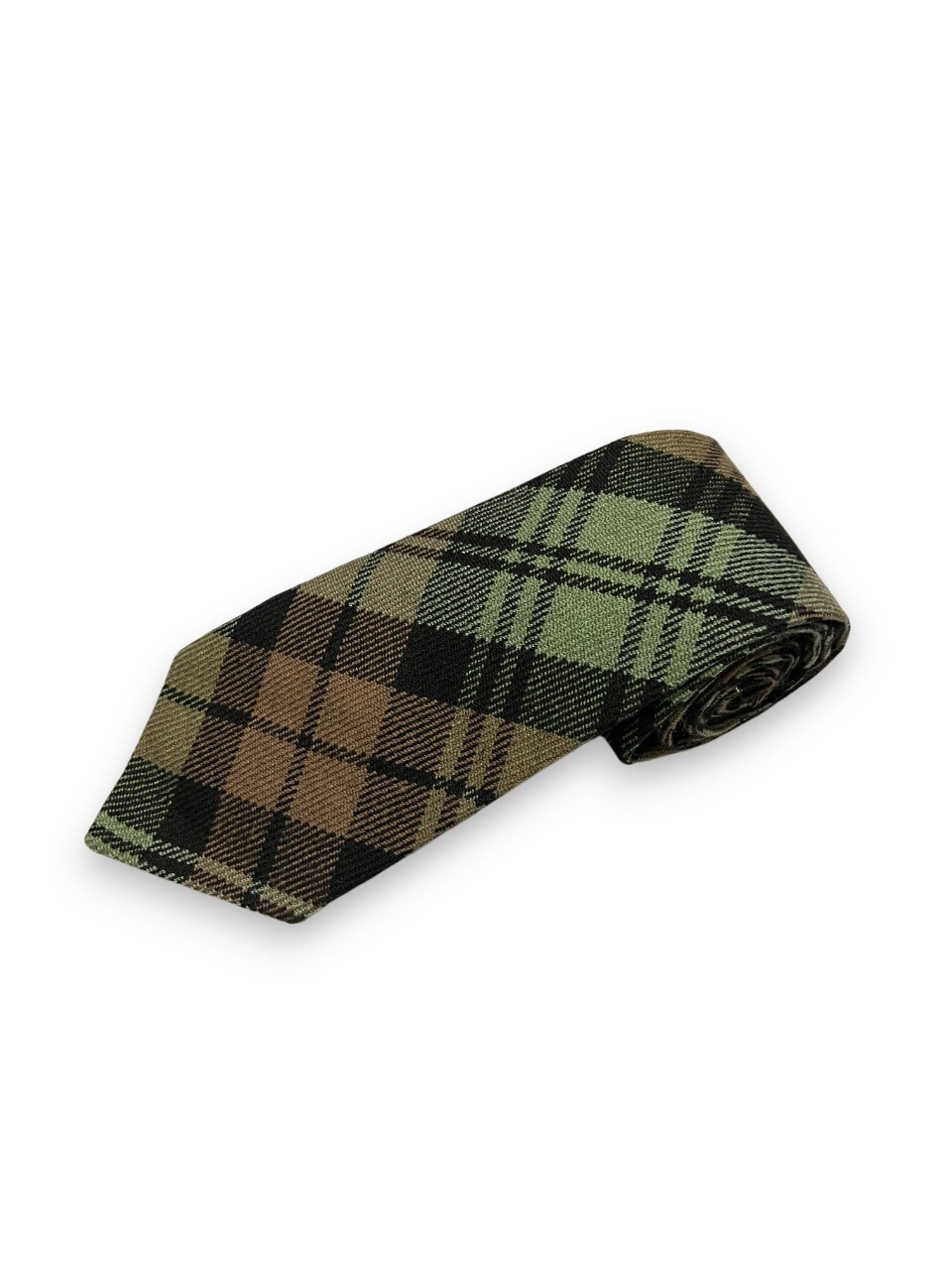 Men’s Scottish Black Watch Weather Tartan Tie Formal Tie For Wedding