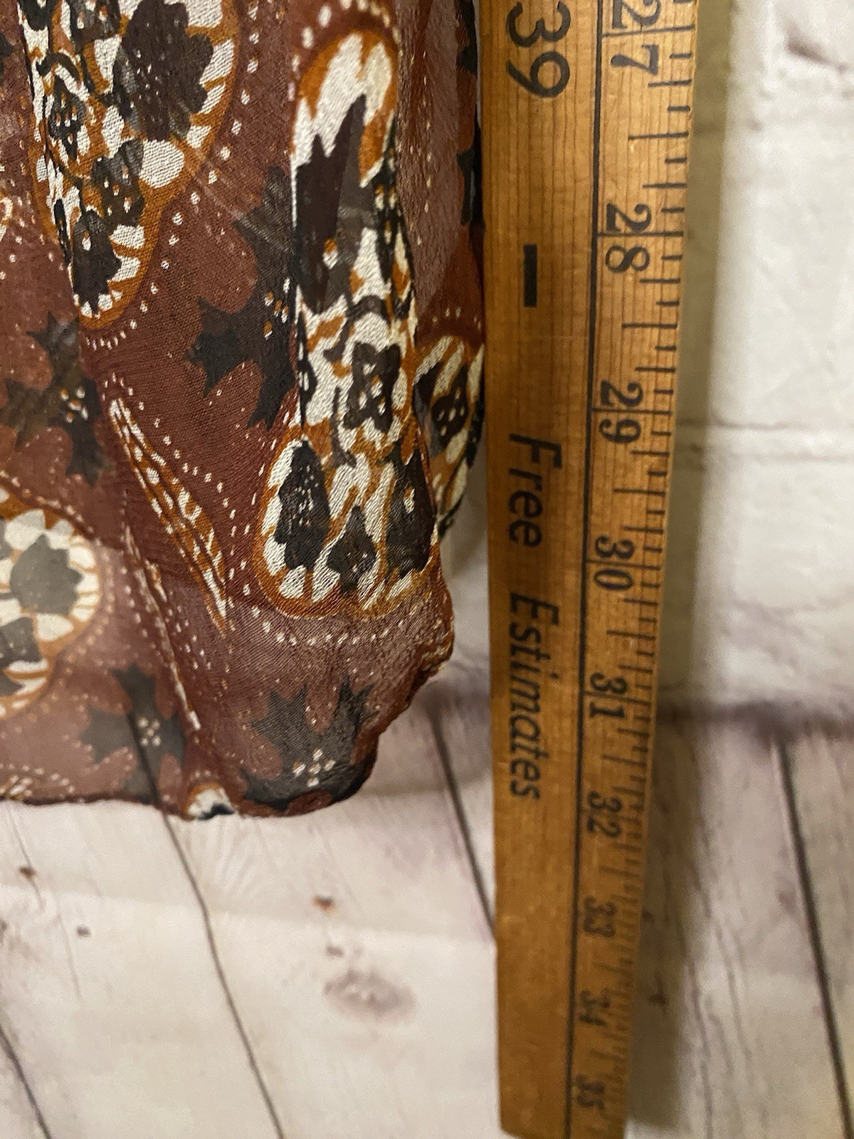 Women Wrap Multi Colored Craft Fabric 9×60 Scarf