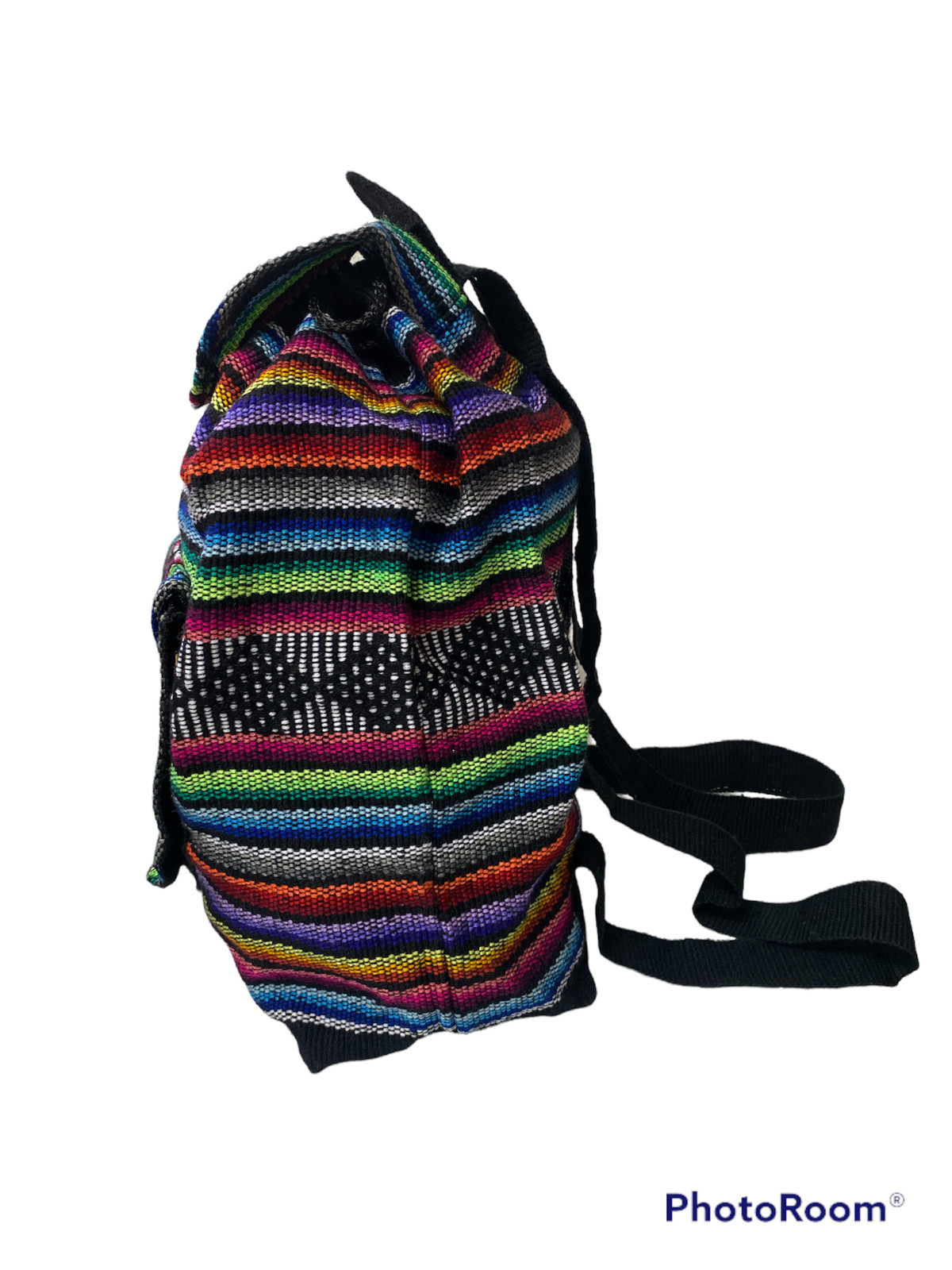 BACKPACK , HIPPIE , MADE IN MEXICO , MOCHILA ,AUTHENTIC PINZON , MULTICOLOR