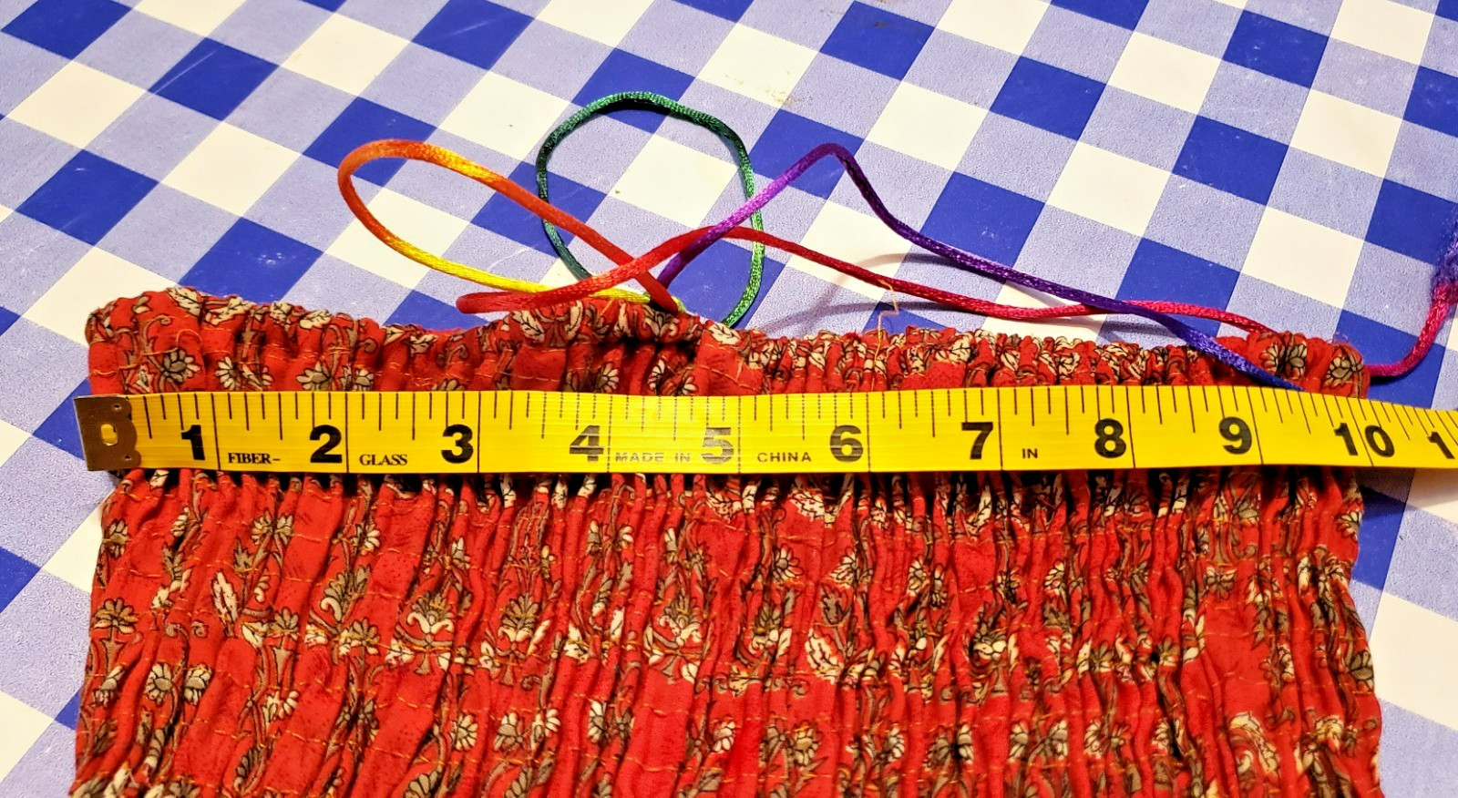 Handmade Indian Sari Patchwork Handkerchief Hem Fairy Festival Skirt/Dress Sz S