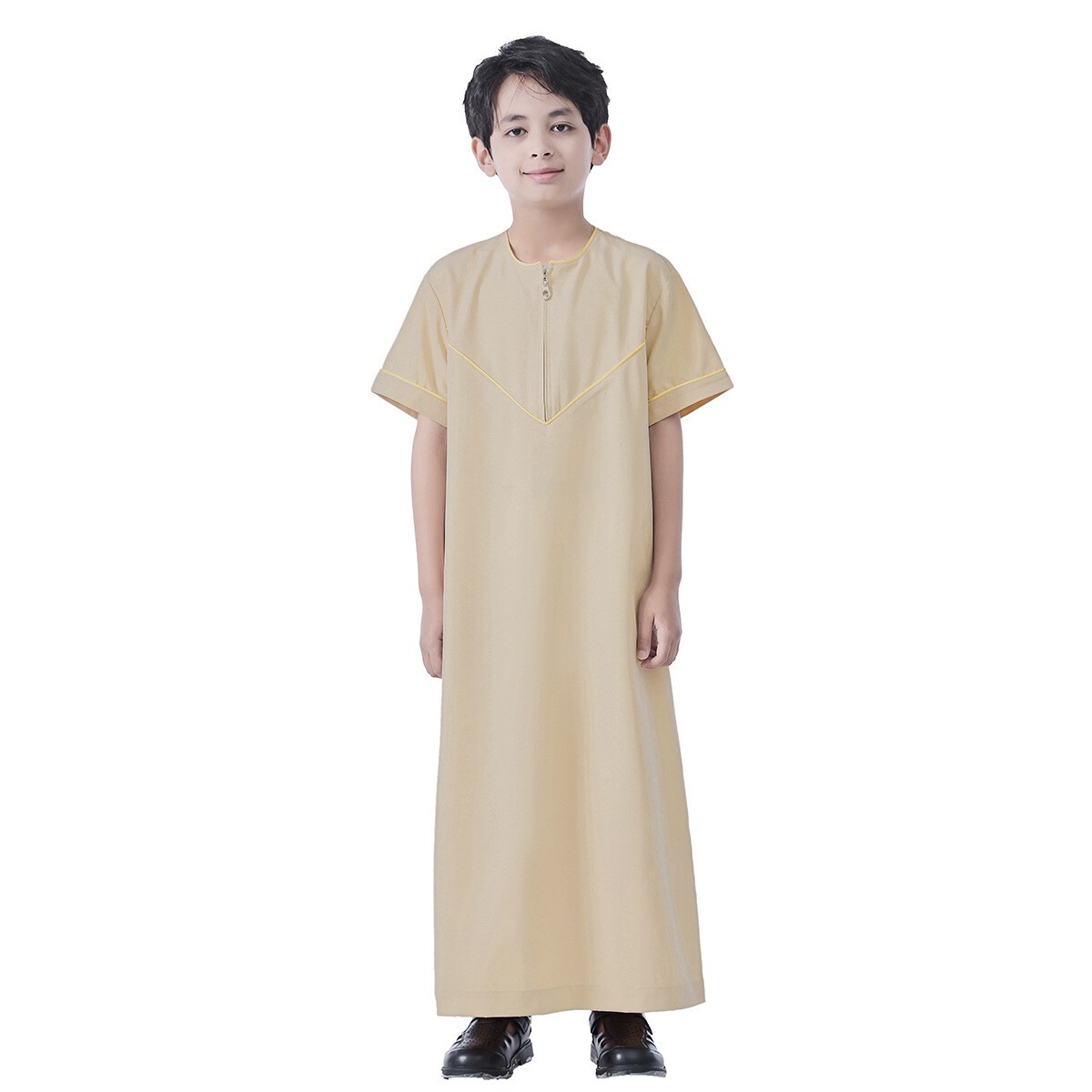 Islamic Kids Boys Abaya Thoub Thobe Kaftan Jubba Thawb Daffah Dishdasha Ramadan