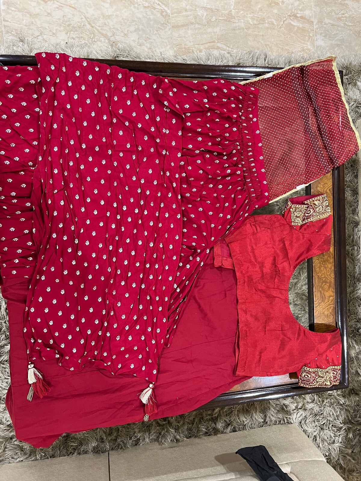 Traditional Indian Women’s Festive Garments (Red Variety Pack)