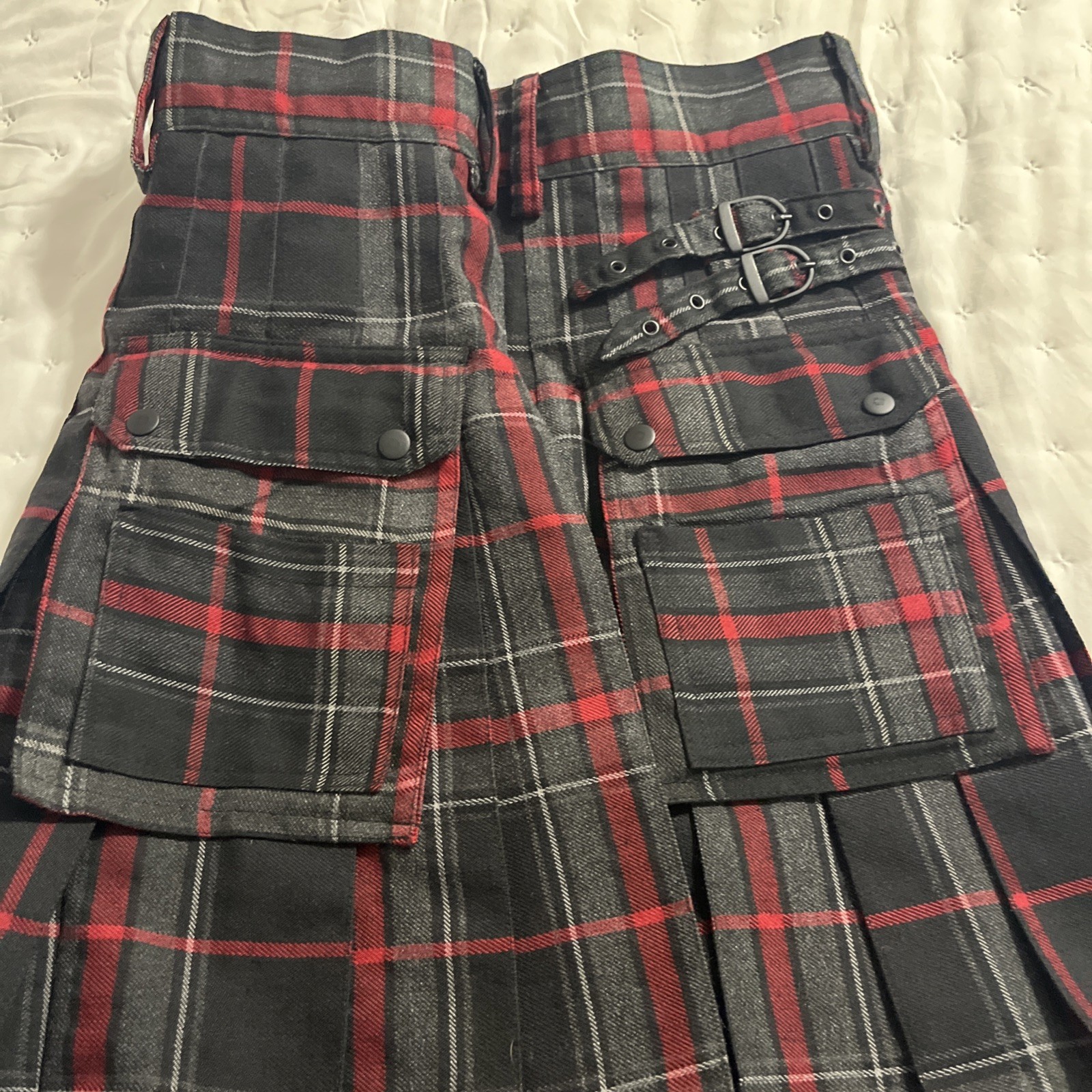 Scottish Spirit of Highlander Tartan Utility Kilt For Men Size 48