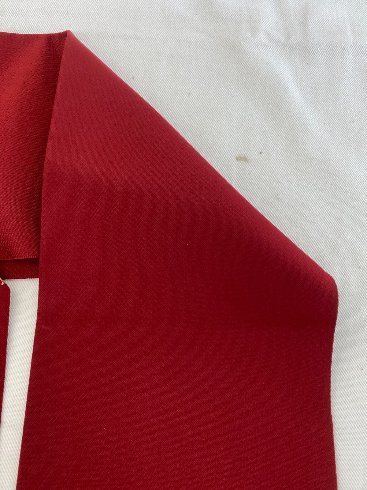 Japanese Vintage Kimono Nagoya Obi Silk Red Traditional Authentic 136x 11in
