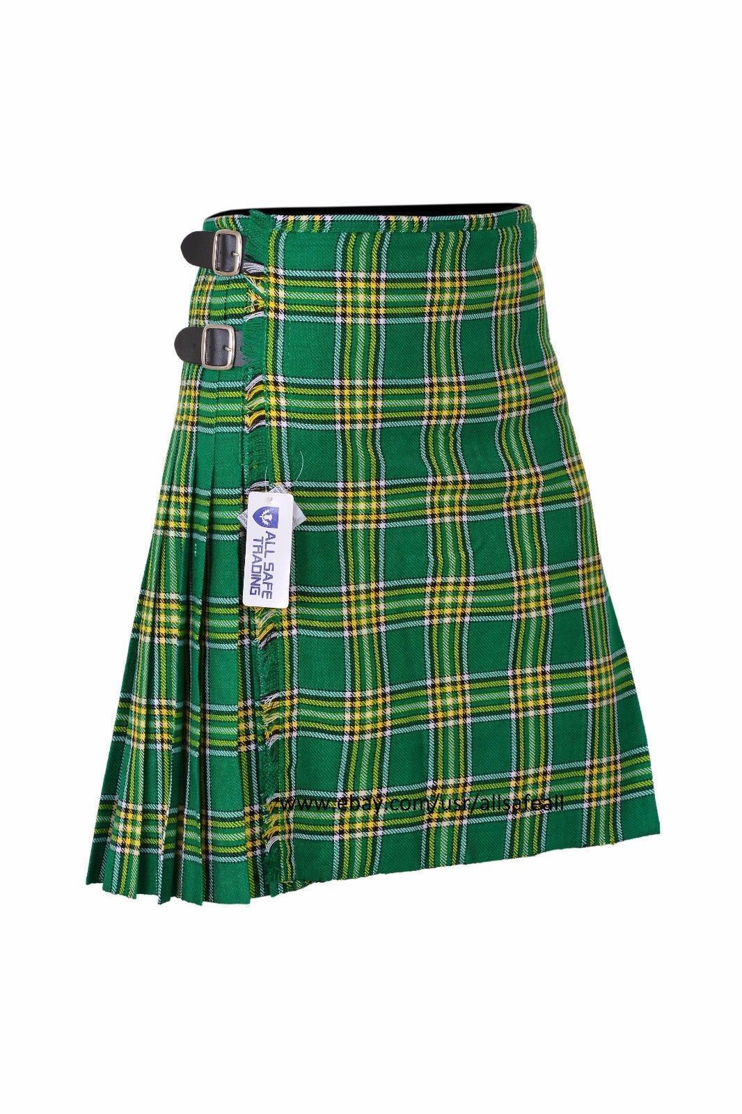 KIDS BOYS, GIRLS 13-Oz Casual / Formal Wear Scottish Tartan Kilt 6 Types Tartans