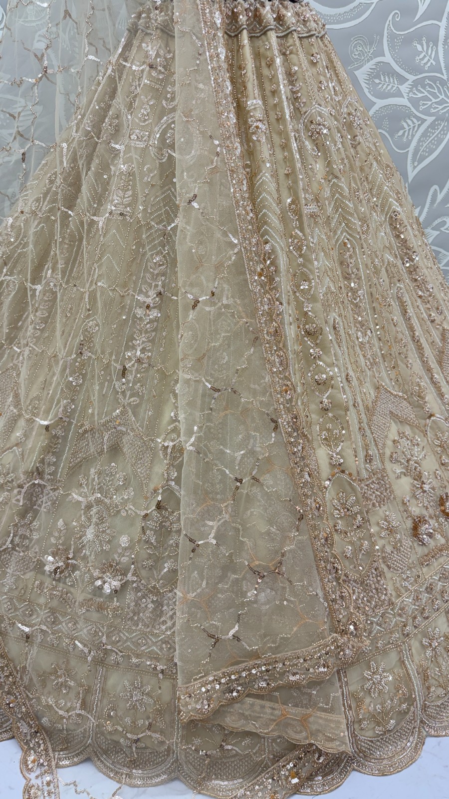 Designer Net Lehenga Choli Hand Beads Zari Embroidery Festive Ethnic Wear