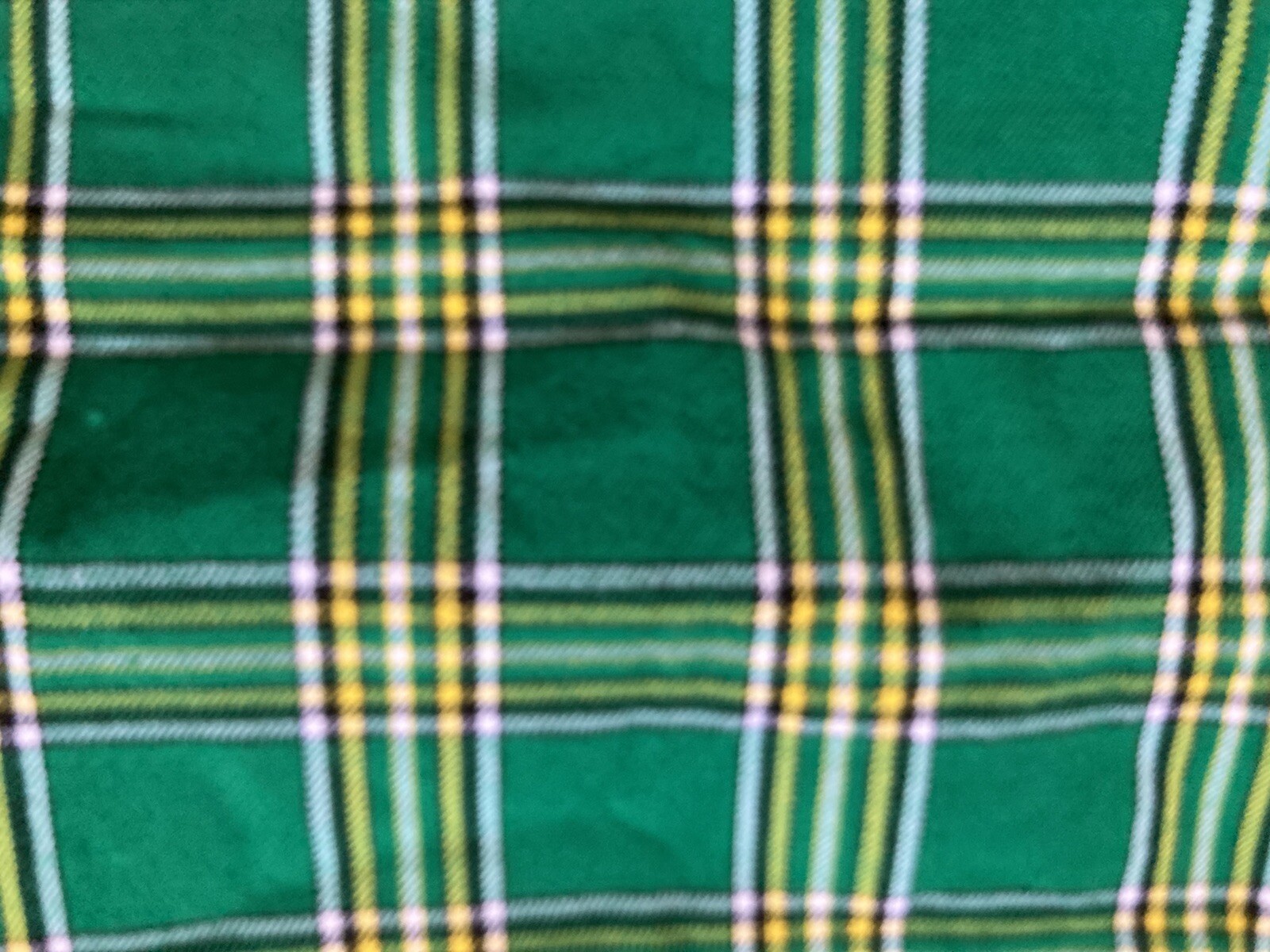 Scottish Style Green Tartan Kilt Men’s 42” Waist Acrylic NICE!!!