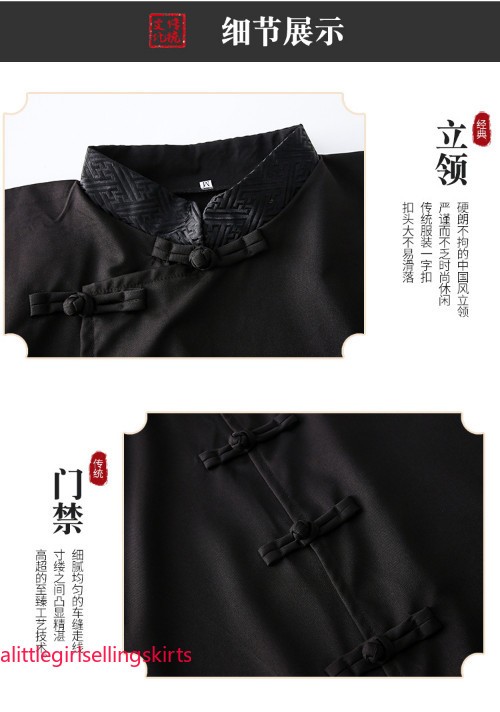 Traditional Hanfu LongRobes Gown Chinese Clothing Men Cheongsams Wedding Dress