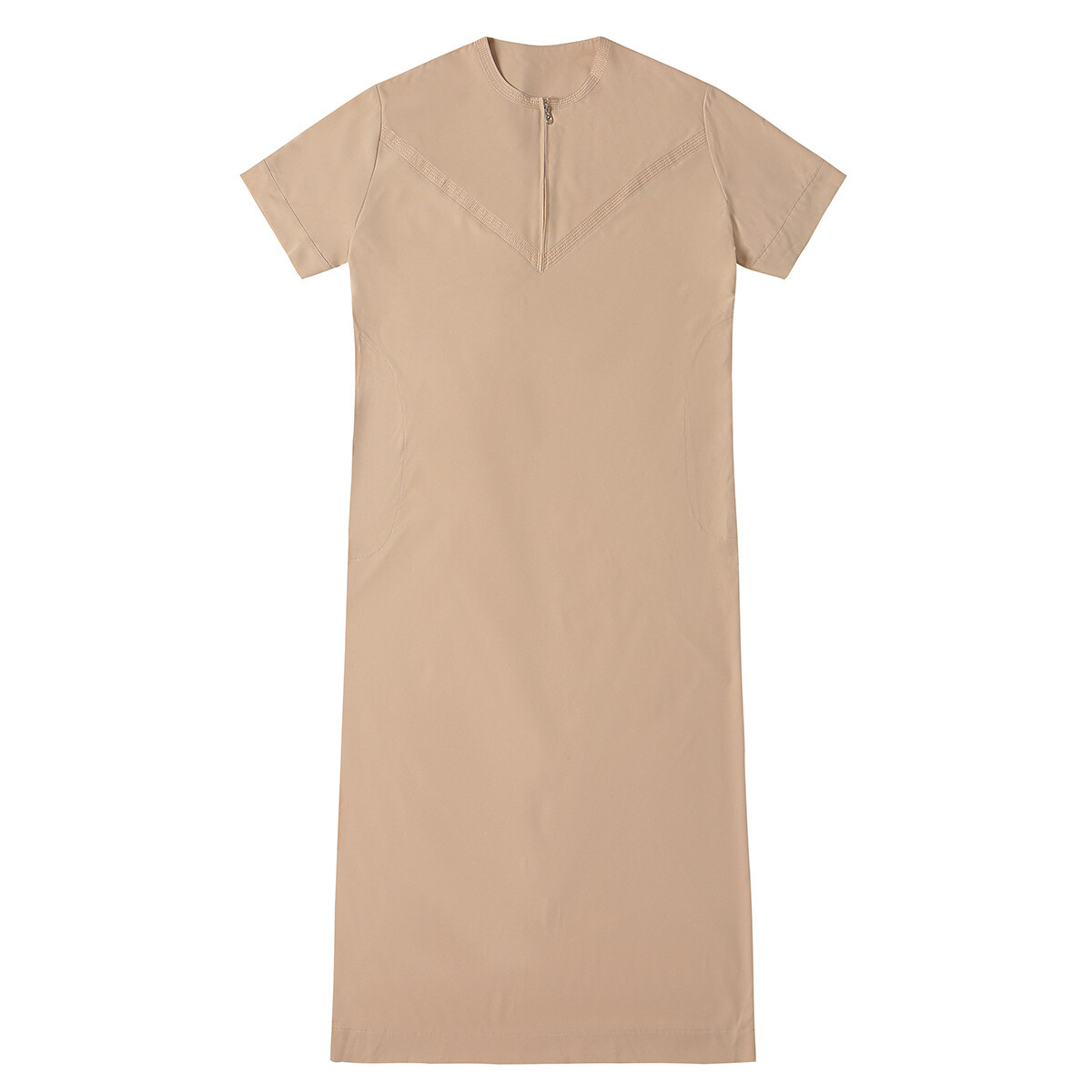 Men Thobe Jubba Thoub Muslim Men Short Sleeve Kaftan Saudi Arab Thoub Dishdasha