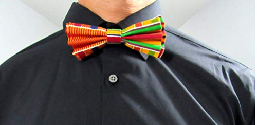 Kente Bow Tie, Kente Bowtie 2, Kente Bowtie for Men, African Print Bow Tie,