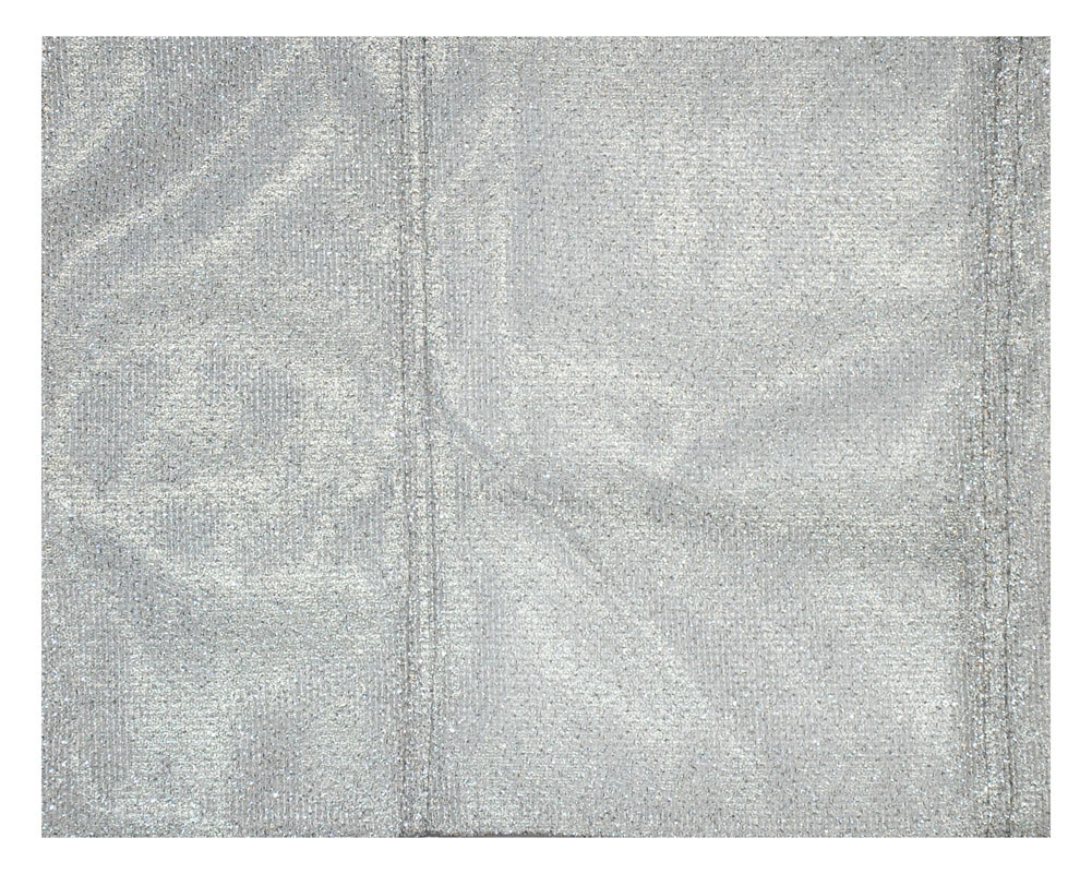 Bright Silver Sheer Metallic Medium Under Scarf Tube Cap (Hijab Accessory)