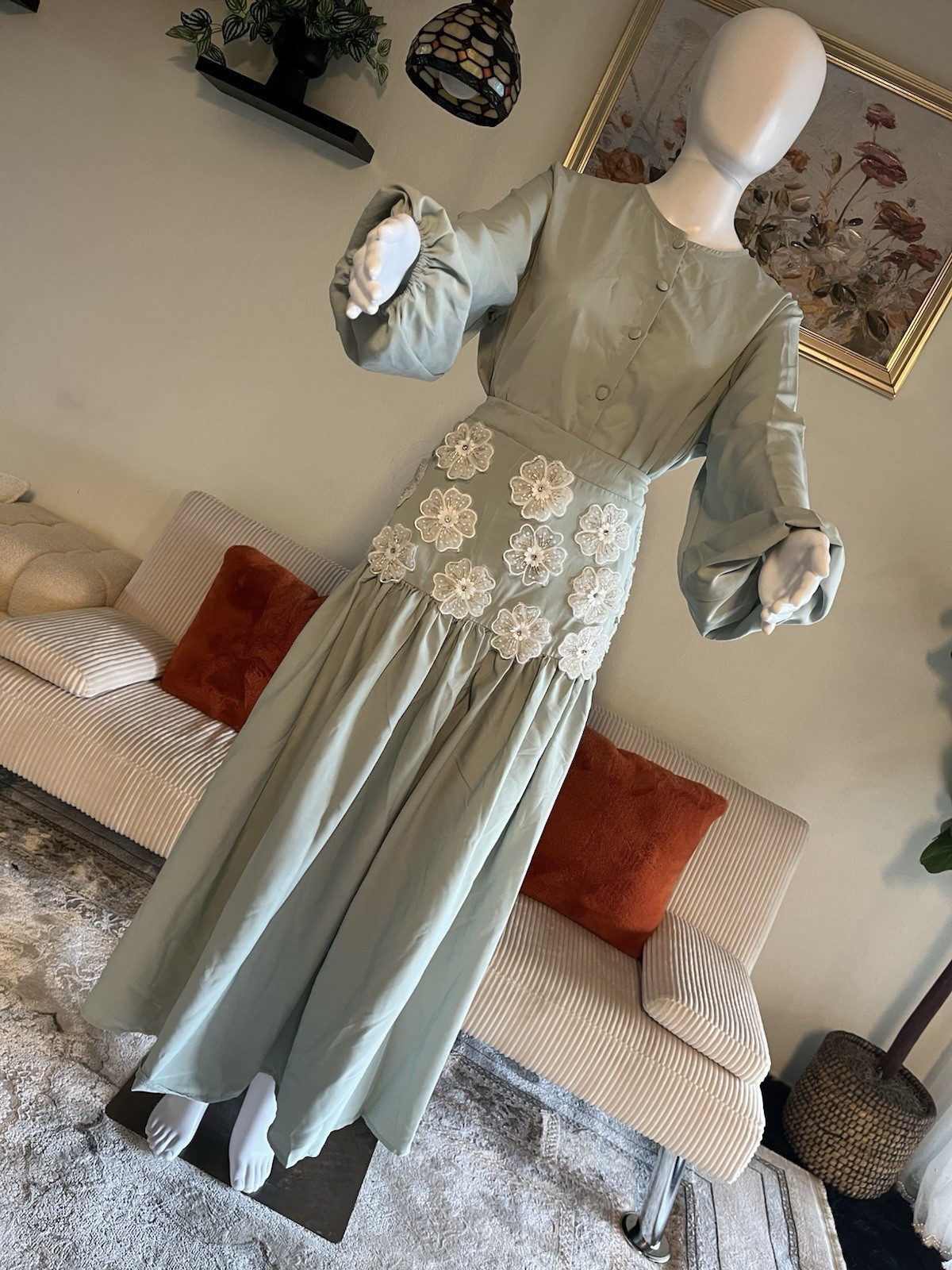 Afghani Dress, Indian Dress, Pakistani Dress, Punjabi Dress, Garba Dress, Hijab
