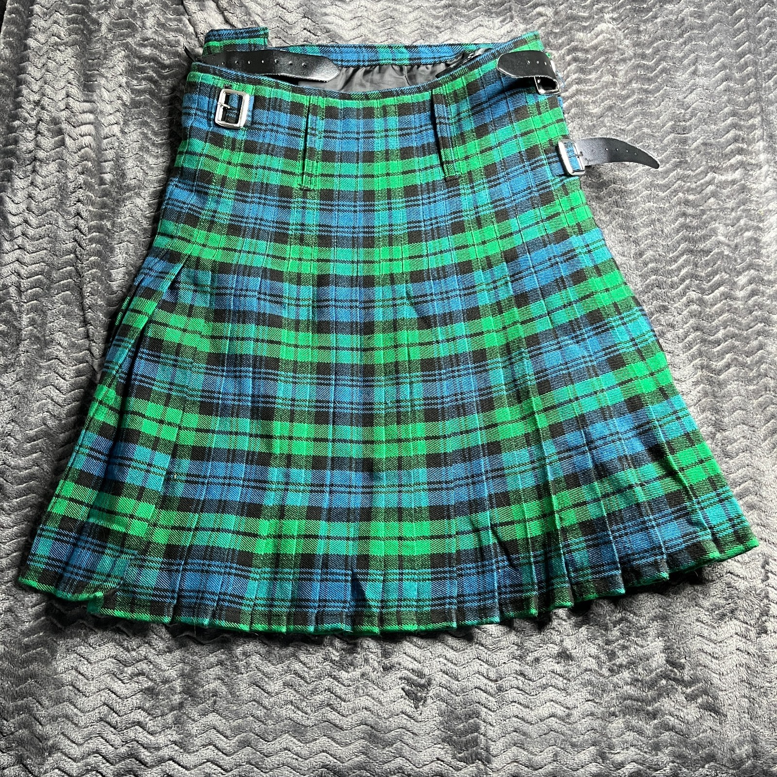Tartan Highland Traditional Pleated Kilt Size 32