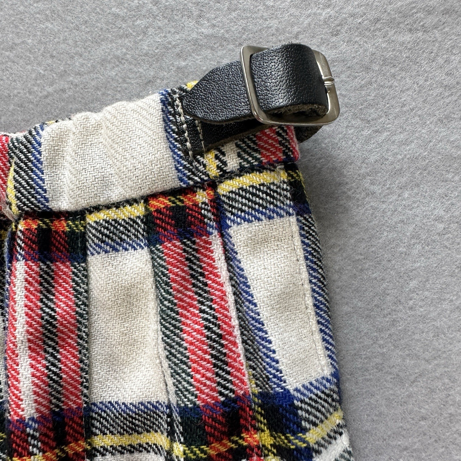 Clan Royal Stewart Tartan Kilt for Kids, 80% Acrylic 20% WoolTartan Sz 9-10 Yr