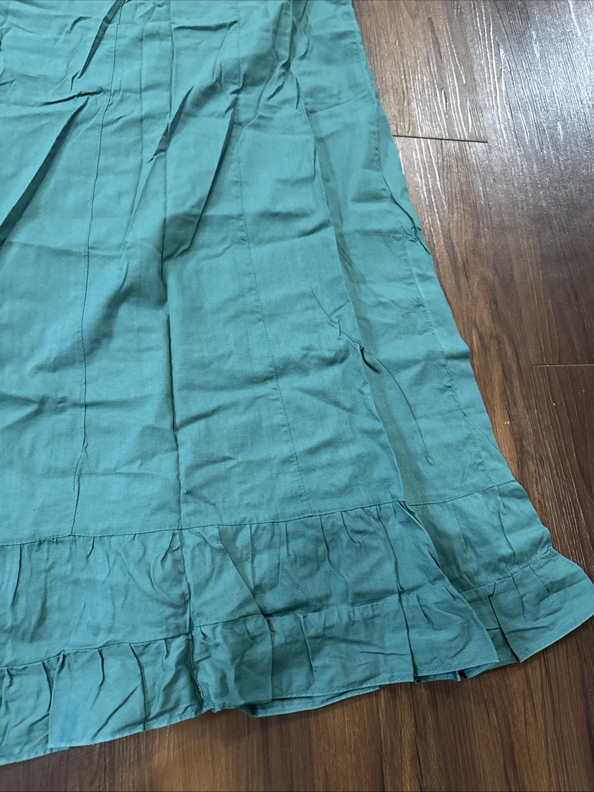 Cotton Petticoat Pine Green Underskirt Sari Inner Wear/Inskirt