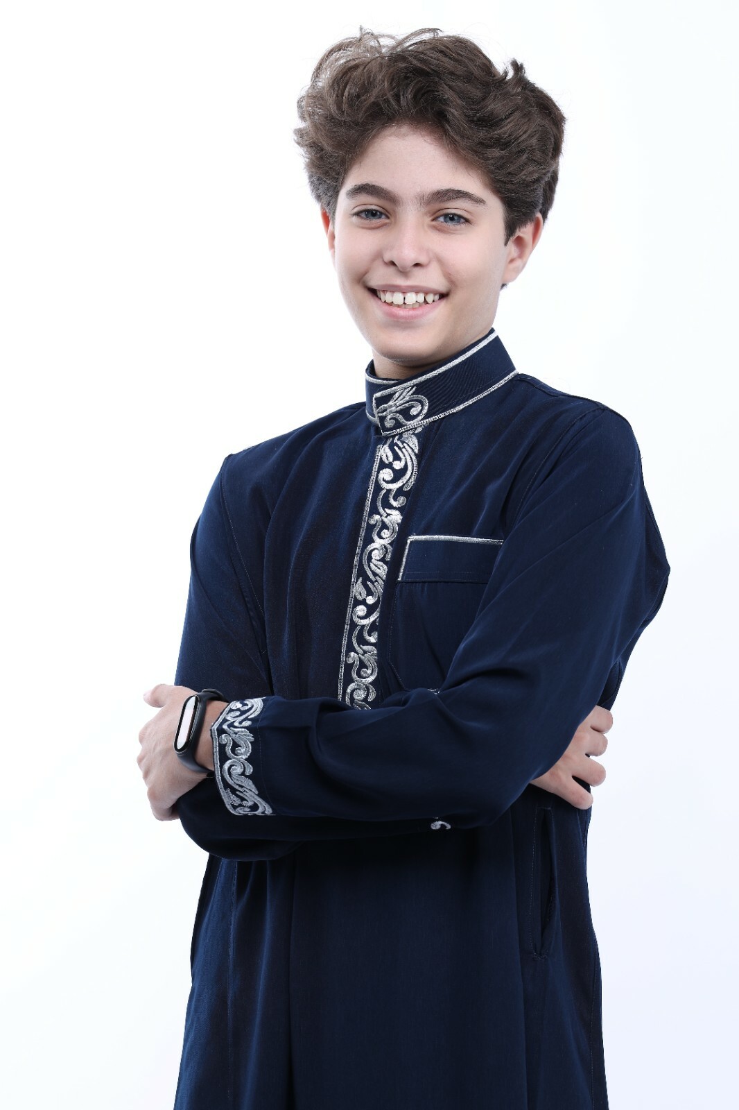 Boys Kids Saudi Style Thobe Thoub Robe Dishdasha Islamic Arabian Kaftan AL-Rayan