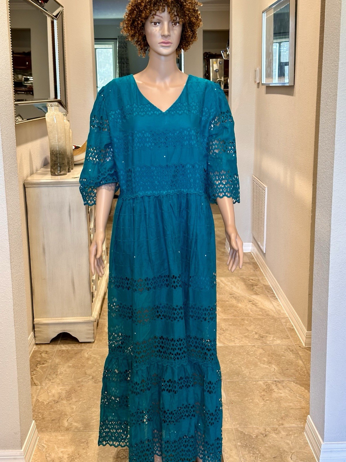 Women’s African Embroidered Dress