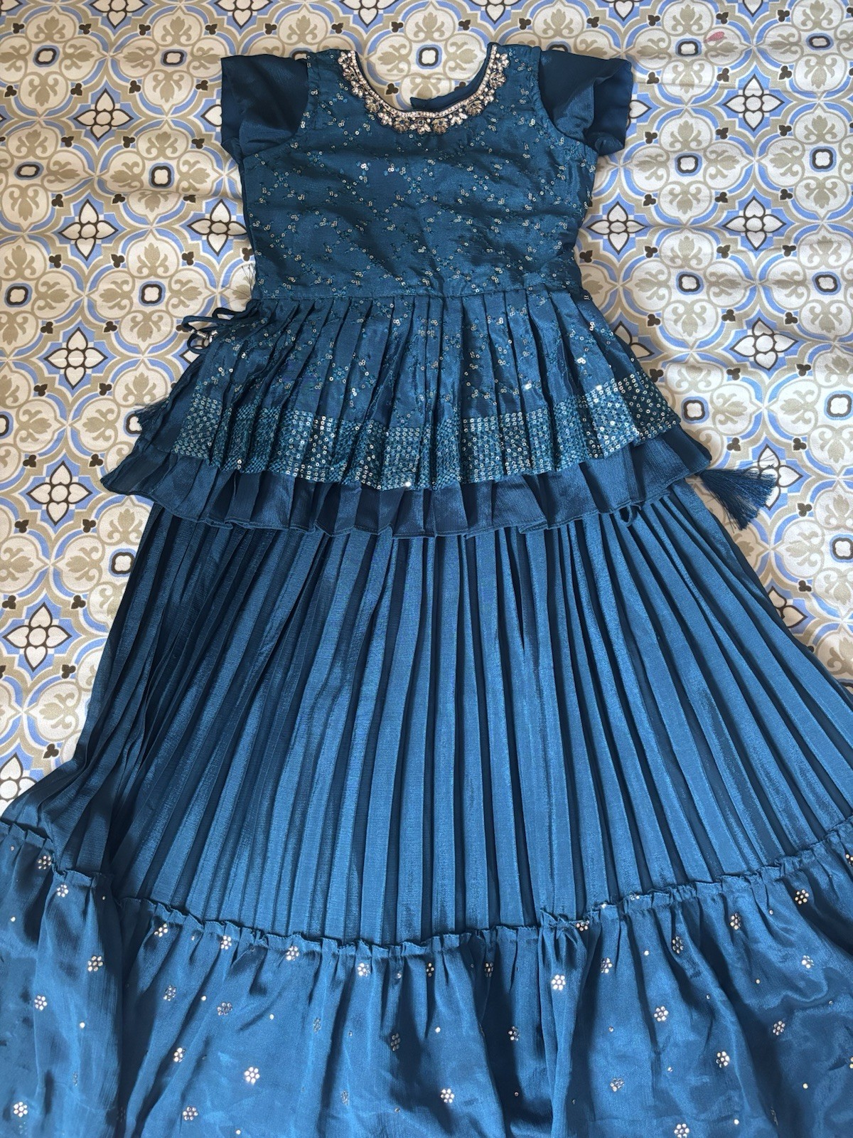 Lehanga Chaniya Choli Skirt Top Indian Pakistani Girl Wedding Party Ethnic Dress