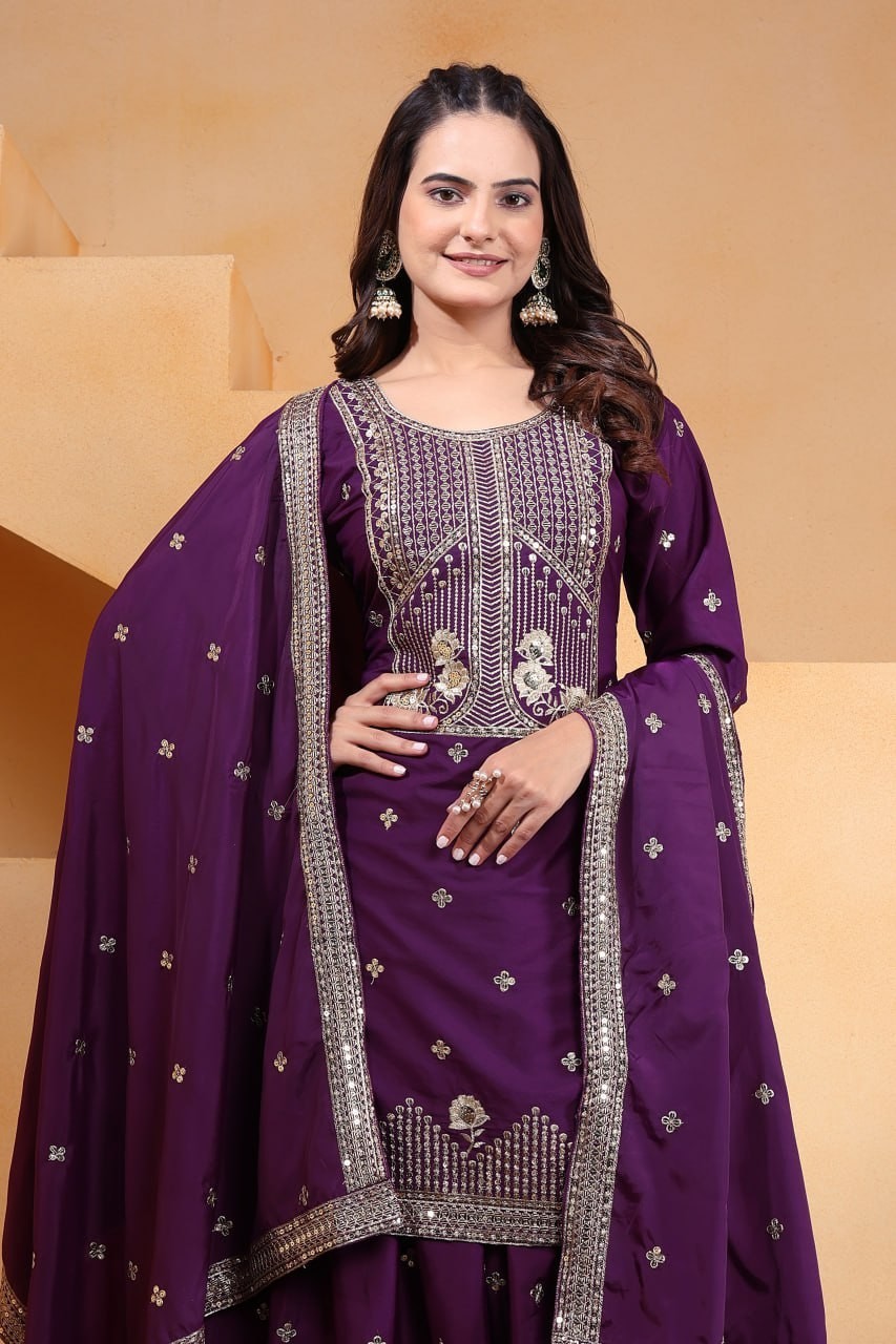 NEW DESIGNER INDIAN PARTY WEAR TOP , DHOTI AND DUPATTA BEAUTIFUL WOMEN’S WEAR