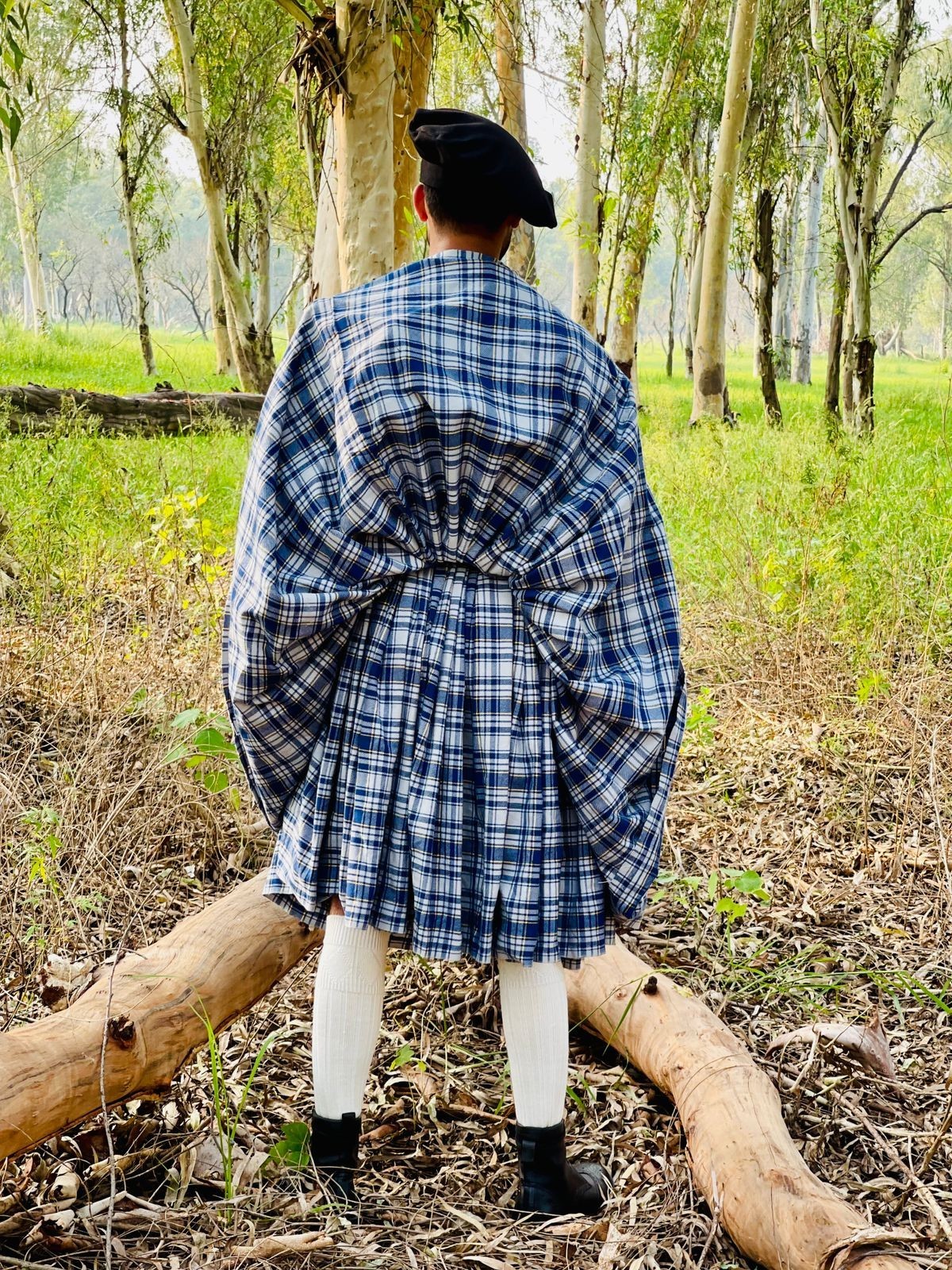 Traditional Scottish Great Kilt | Authentic Tartan Plaid Highland Outfit for Men