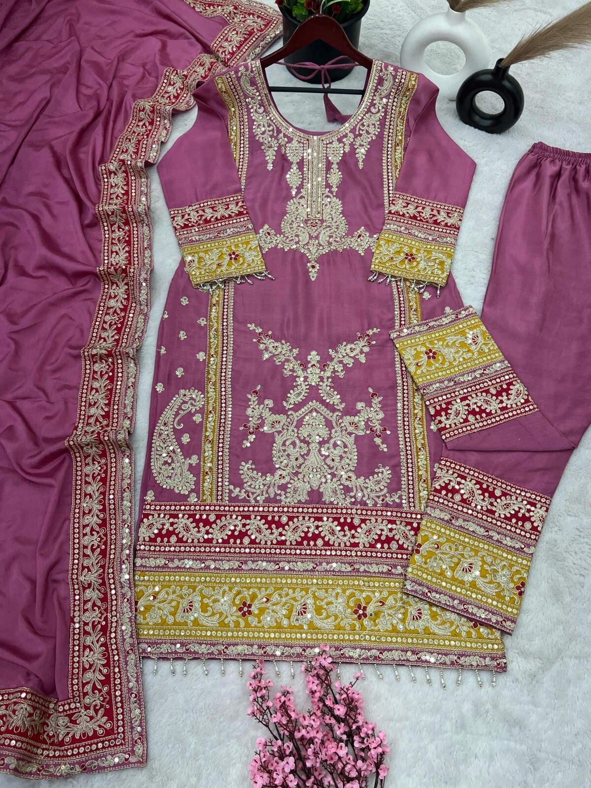 Designer Indian Pakistani Salwar Kameez Bollywood Dress Party Wear Suit wedding