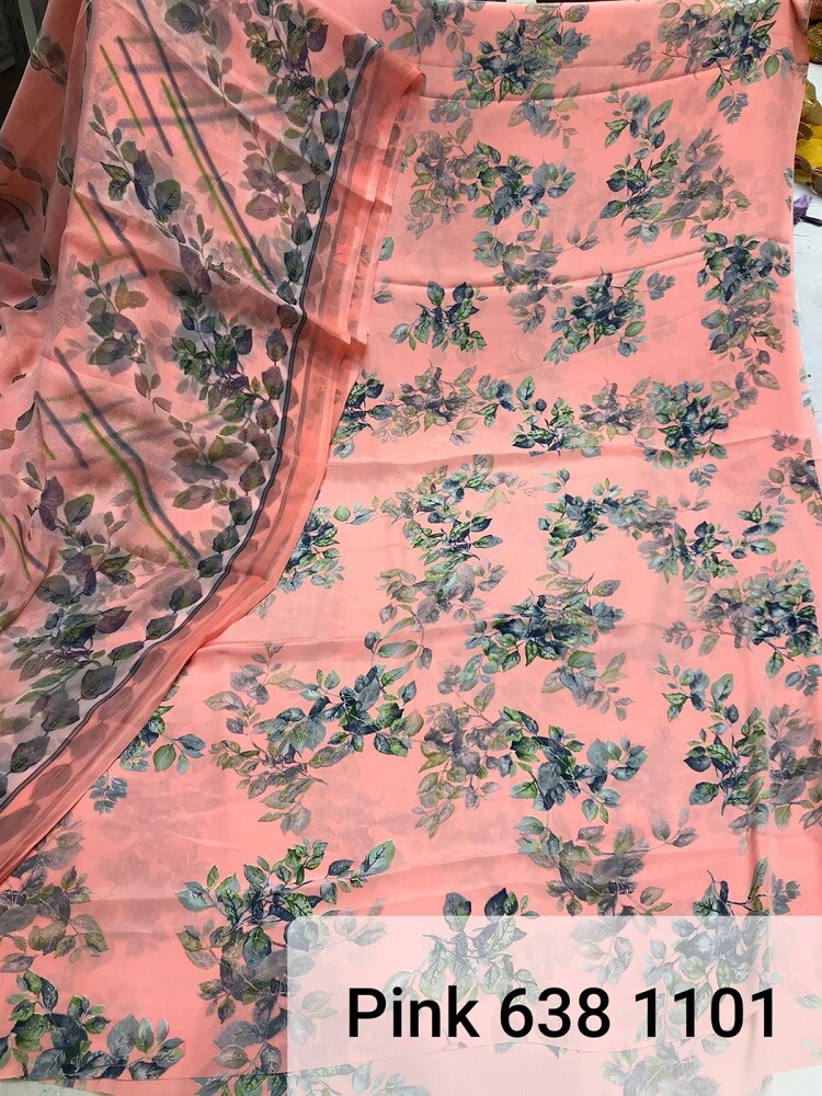 Suits 638 N Indian Salwar Kameez Dupatta Suits Wash-n-Wear M L XL XXL Size