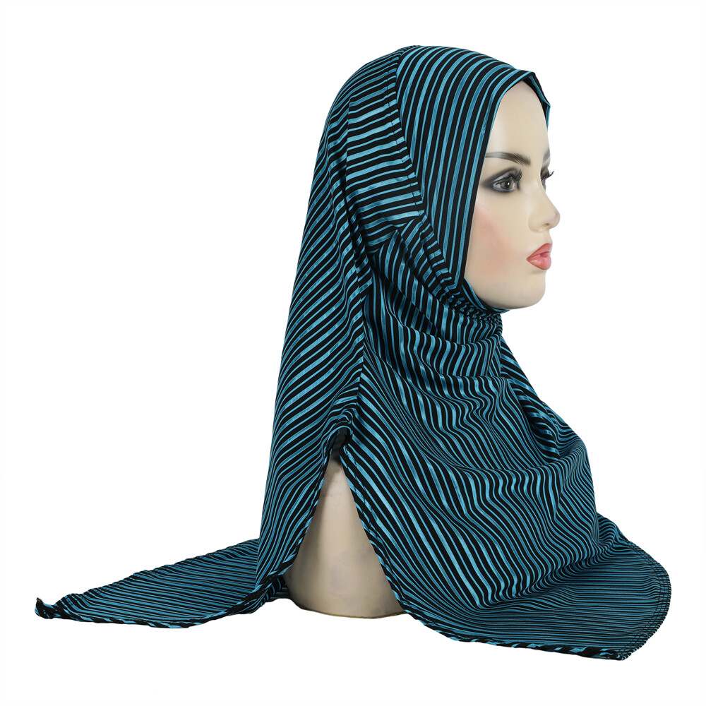 12pcs Muslim Girls Hijab Hats Head Scarf Islamic Amira Caps Shawls Turban 8-13Y