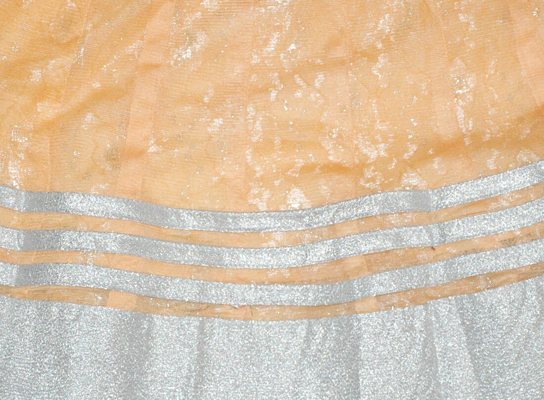 Girls’ Designer Salwar Kameez Indian Party Dress Clothing Deluxe Peach