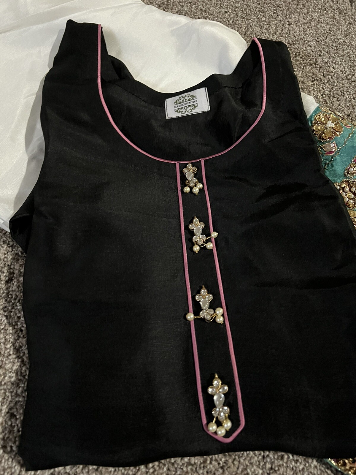 Hussain Rehar Custom Made Sana Safinaz Asim Jofa Silk SALWAR KAMEEZ MARIA B