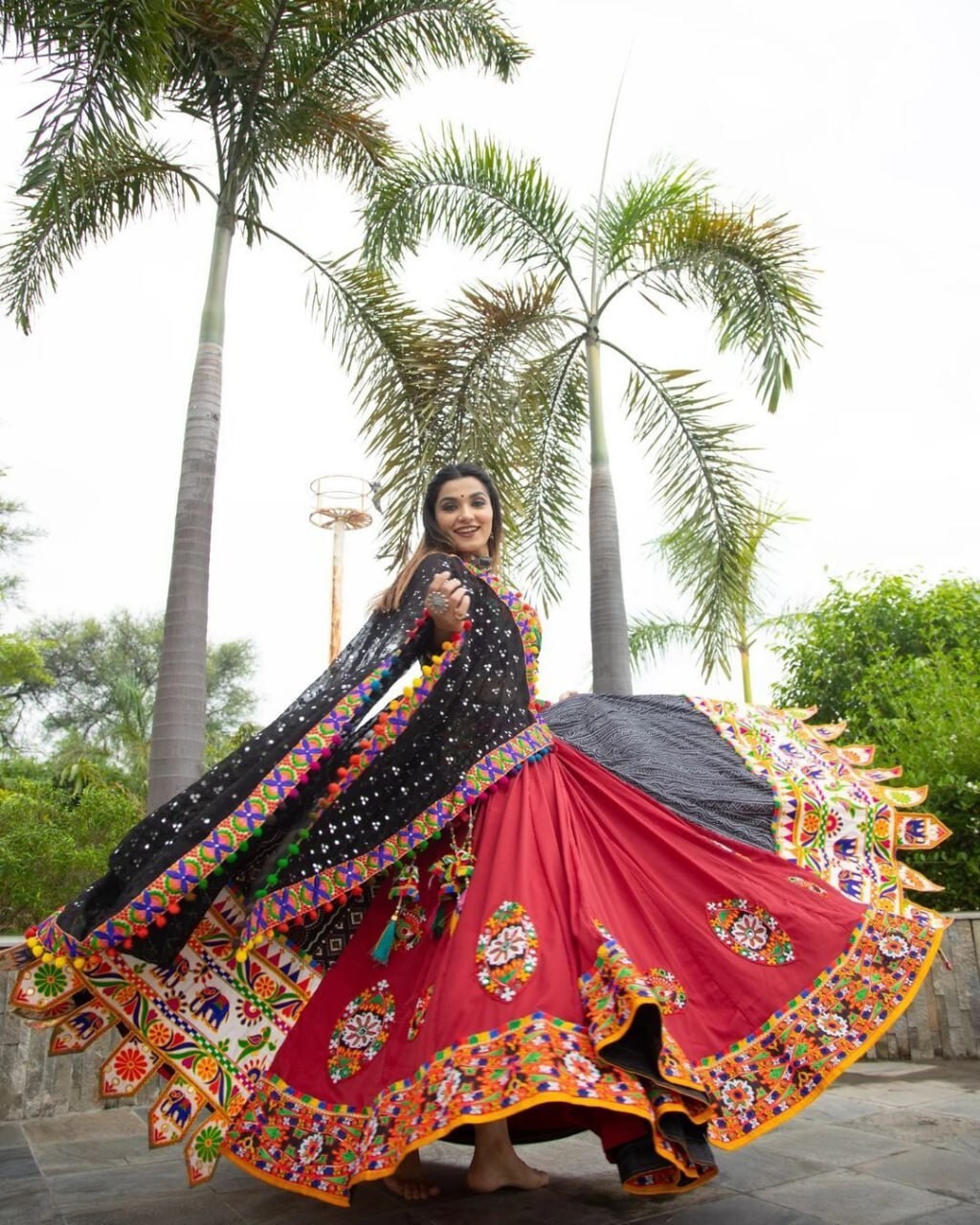 Designer Navratri Special Lehenga Choli,Lehenga Choli ForNavrati By Aadat Export