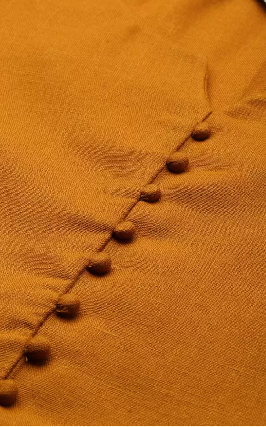 Indian Wear ; Women Brown Ethnic Solid Straight Kurta Palazzo and dupatta