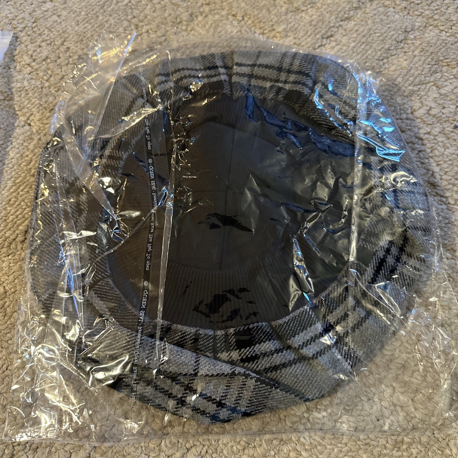 Kilt Emporium Scottish Tam o’ Shatner Tammy Hat Flat Bonnet Kilt Hamilton Grey