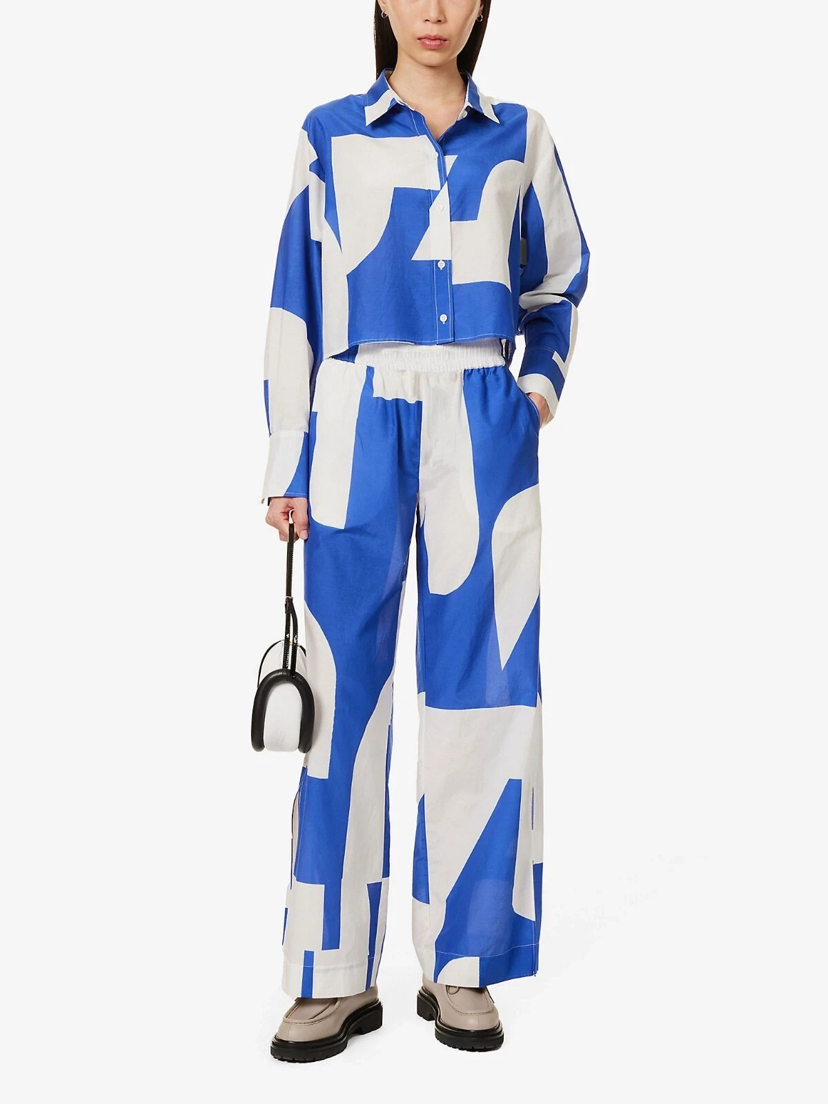 Korean BSY Beautiful Co-ord Set, Summer Night Wear Top Pant Gift For Wife J5907