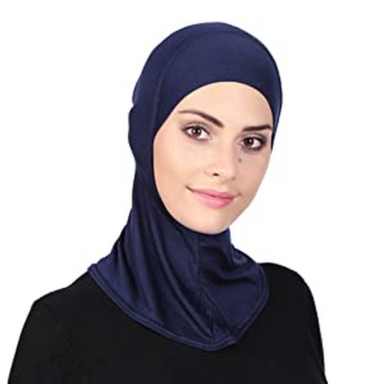 Under Scarf Hat Cap Bone Bonnet Ninja Hijab Islamic Neck Cover Muslim Ni