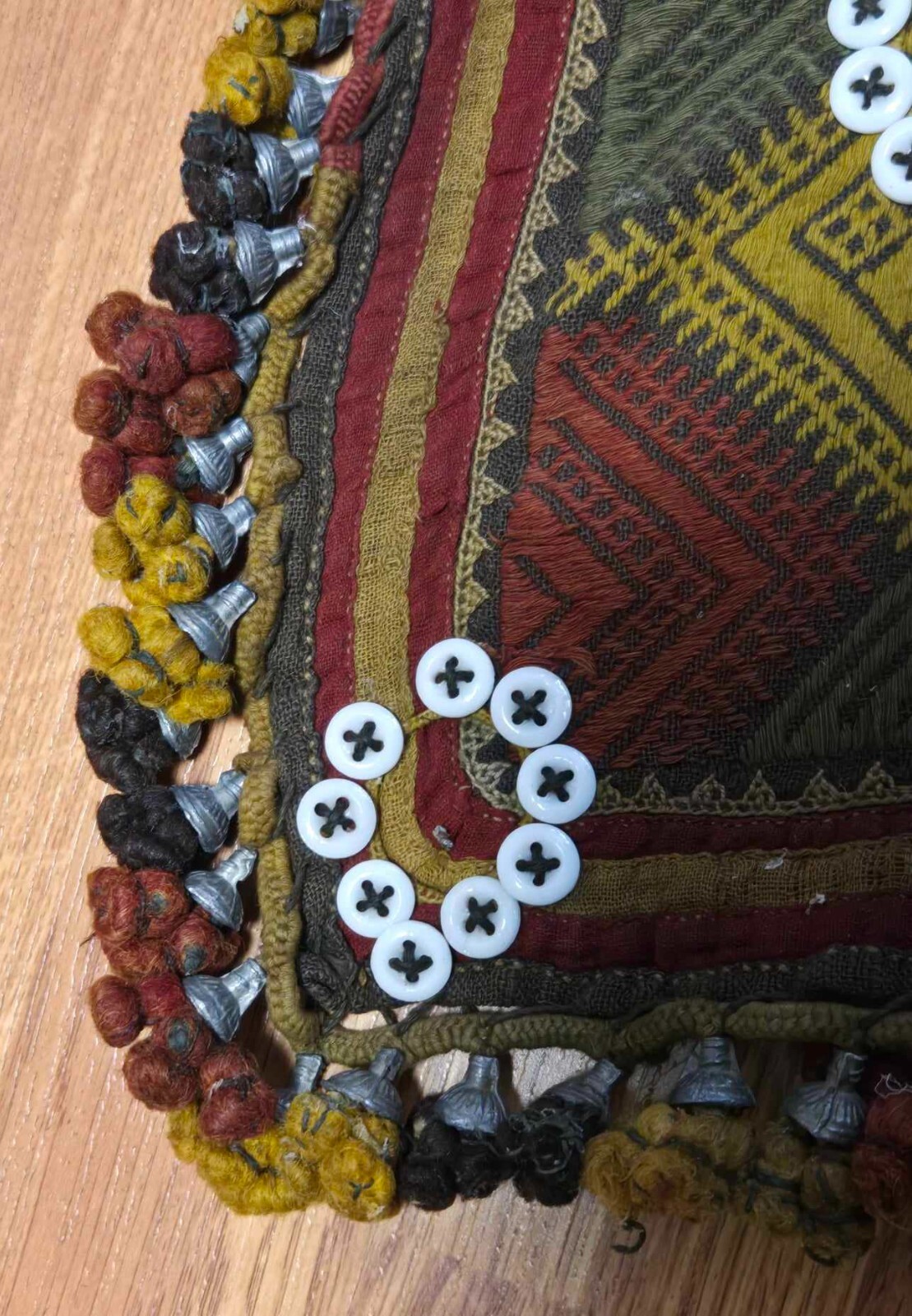 Vintage very fine Embroidered Choli or Kachali (a backless blouse)