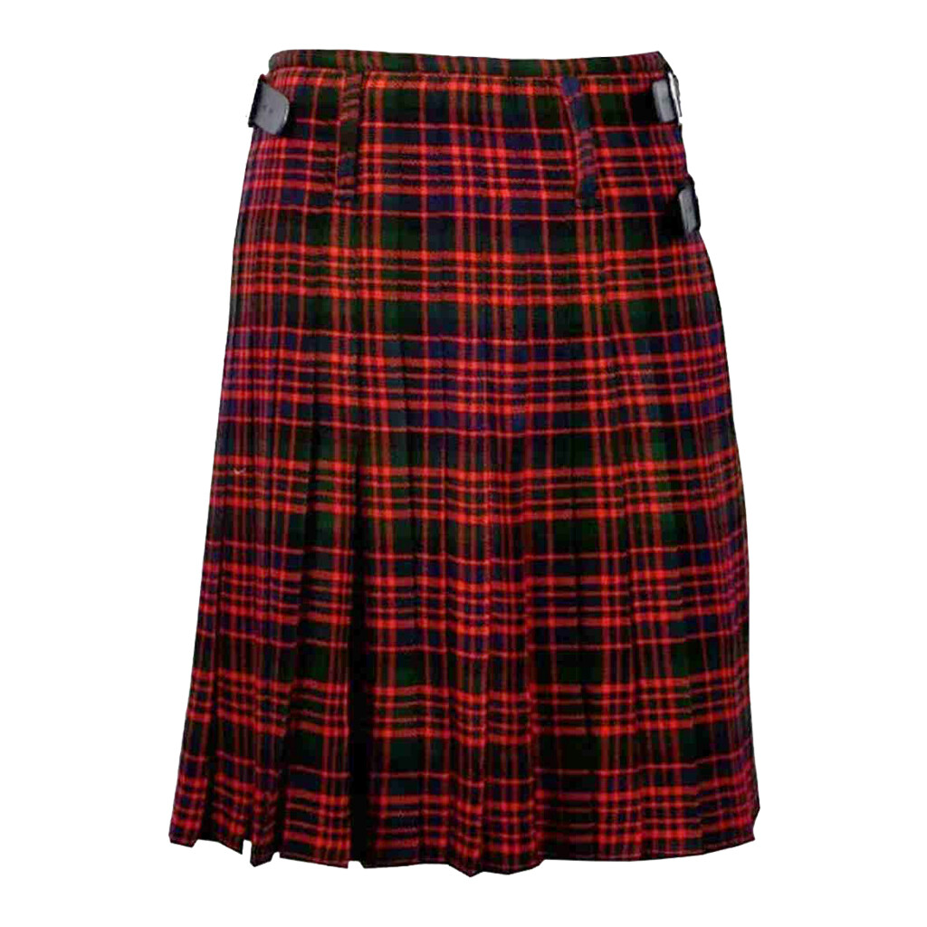 Mens Highlanders Tartan Kilt MacDonald 8 Yards Men Traditional Scottish Outfit