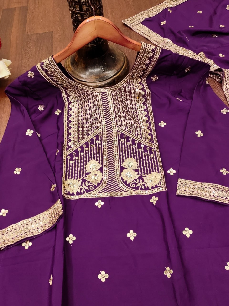 NEW DESIGNER INDIAN PARTY WEAR TOP , DHOTI AND DUPATTA BEAUTIFUL WOMEN’S WEAR